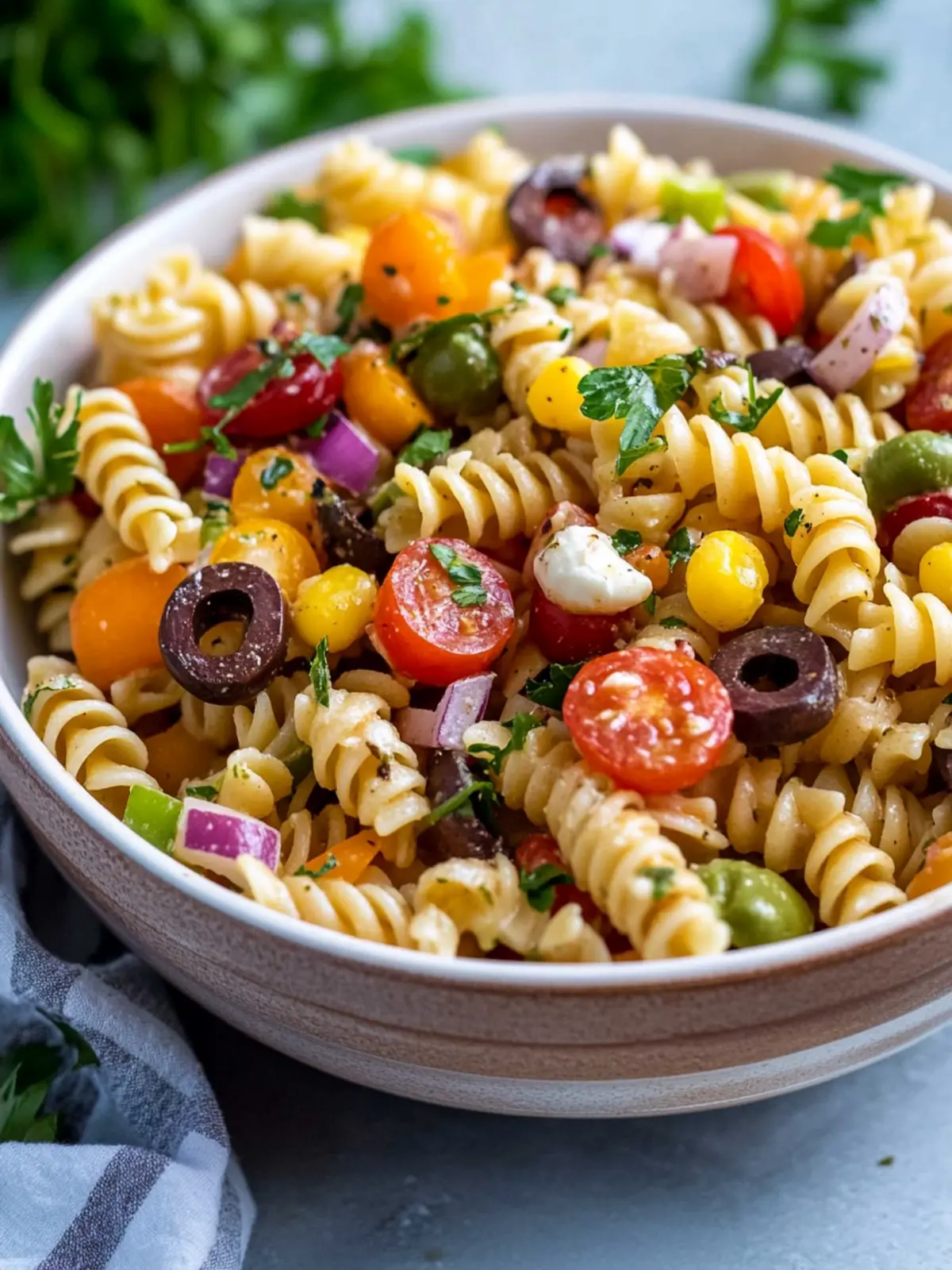 Customizable Vegan Pasta Salad You ll Love in 30 Minutes 4 Vegan Pasta Salad