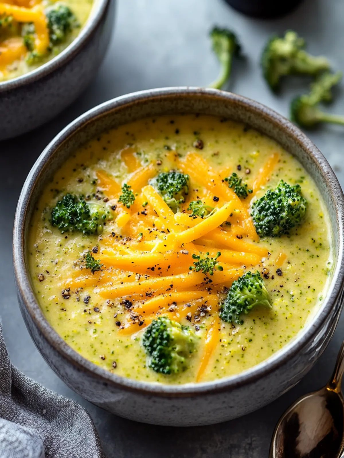 Healthy Broccoli Cheddar Soup That Comforts Your Soul 4 Broccoli Cheddar Soup