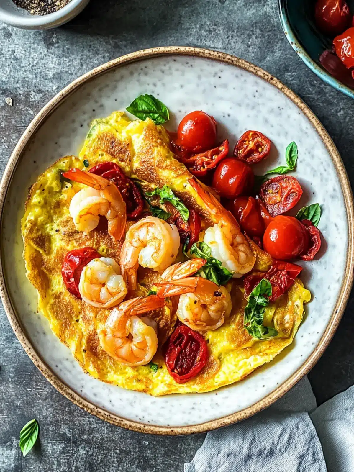 Savory Shrimp Omelet: Your New Favorite Easy Breakfast 4 Shrimp Omelet