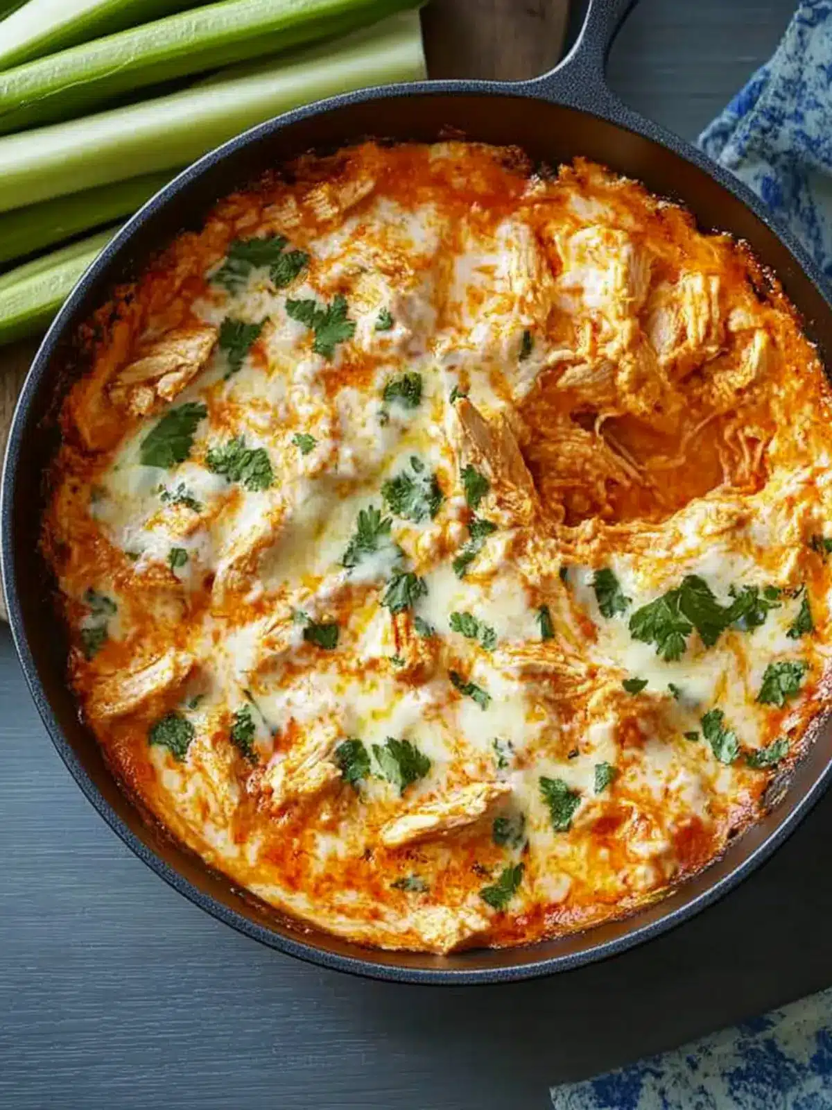 Delicious Buffalo Chicken Dip That's Perfect for Parties 3 Buffalo Chicken Dip