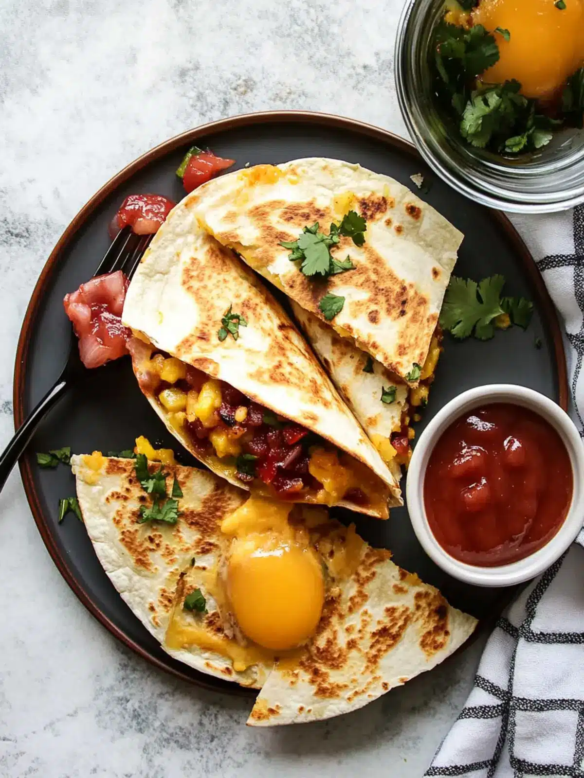 Savory Breakfast Quesadillas for a Flavorful Morning Boost 3 Breakfast Quesadillas