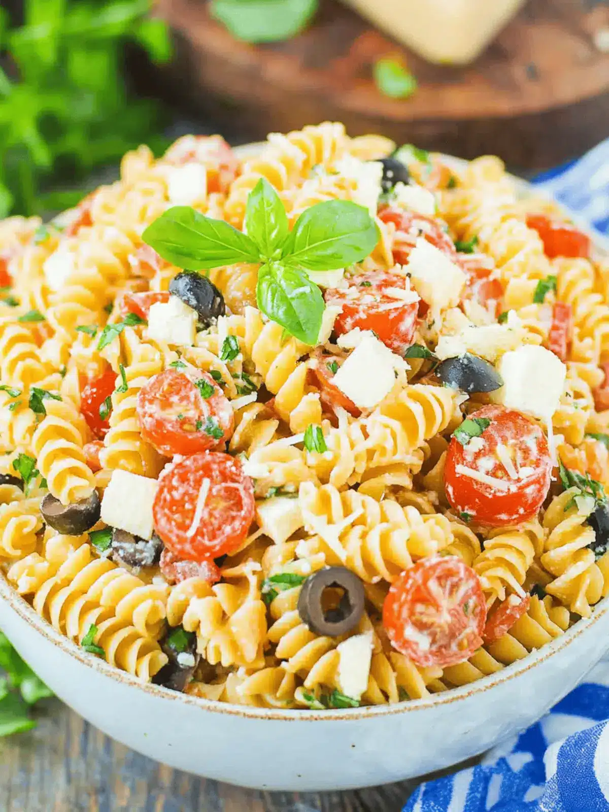 Easy Italian Pasta Salad for Quick Summer Fun 2 Easy Italian Pasta Salad