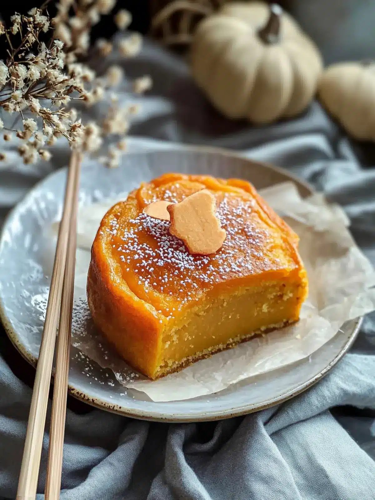 Chewy Chinese Pumpkin Cake: Easy Lunar New Year Delight 2 Chinese Pumpkin Cake- Lunar New Year desserts