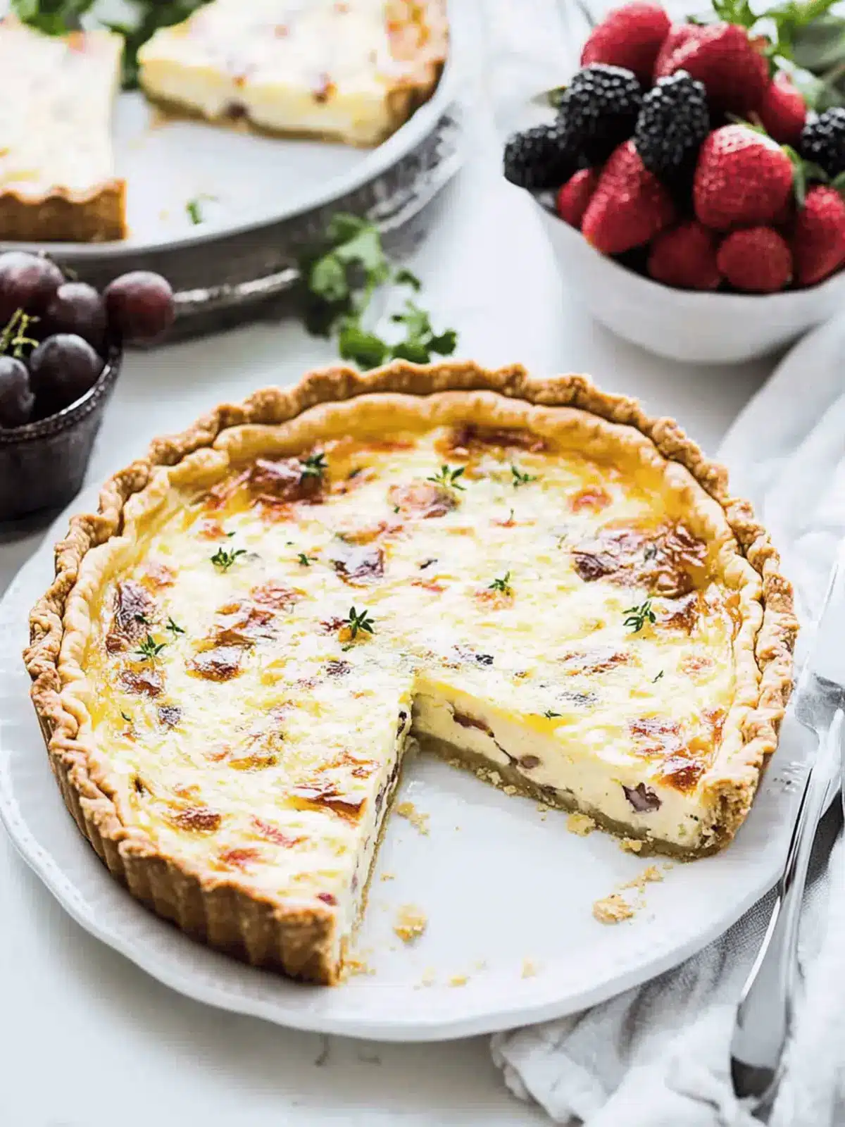 Indulge in the Perfect Quiche Lorraine Recipe for Brunch Bliss 2 Quiche Lorraine Recipe