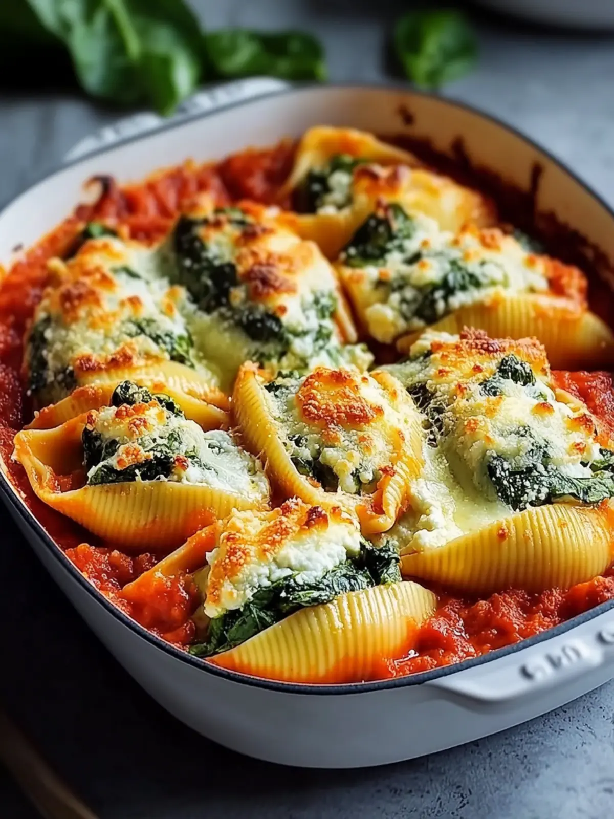 Irresistible Spinach and Ricotta Stuffed Shells for Cozy Nights 3 Spinach and Ricotta Stuffed Shells