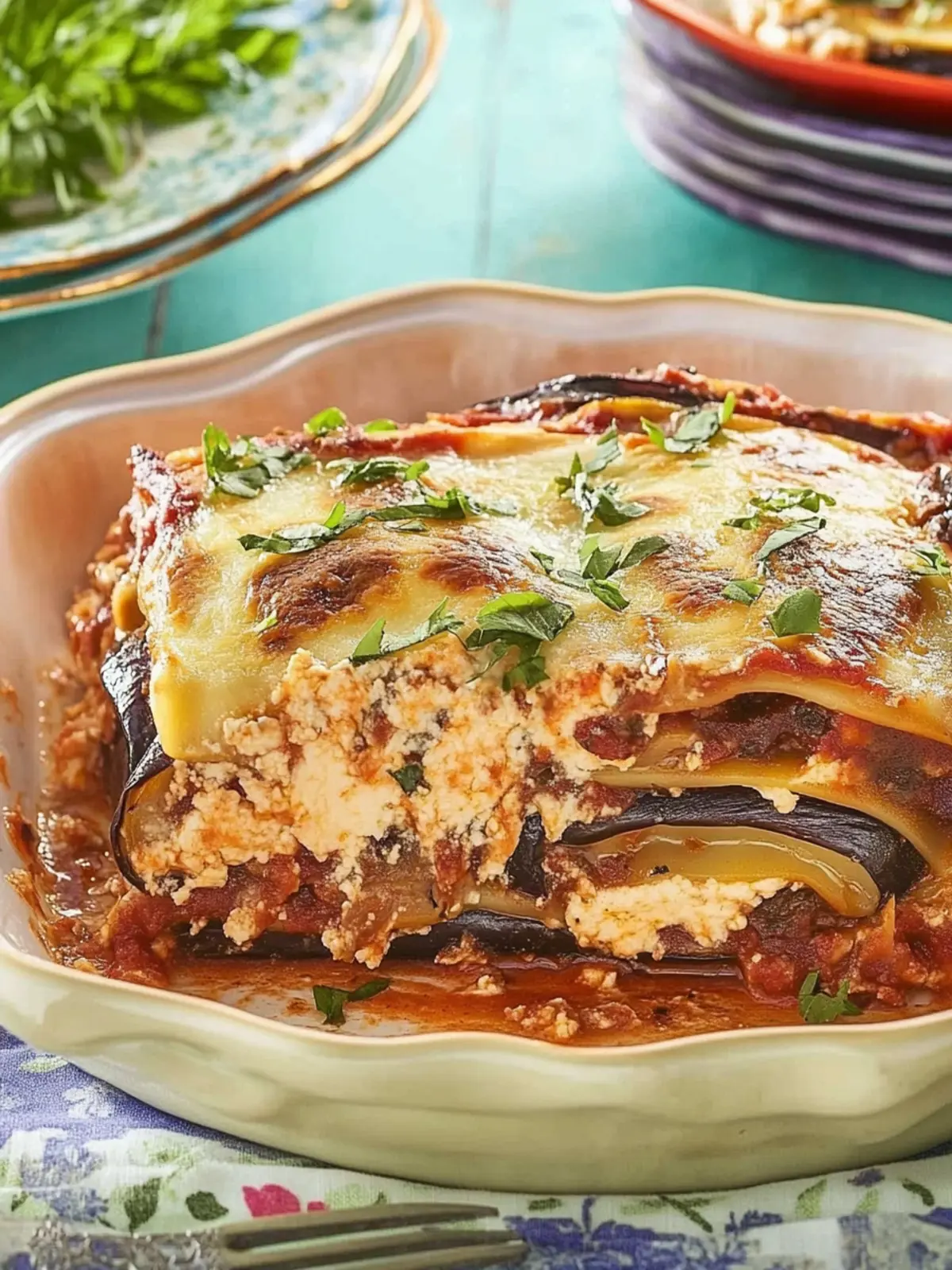 Irresistible Eggplant Lasagna: A Healthier Twist on Tradition 4 Eggplant Lasagna