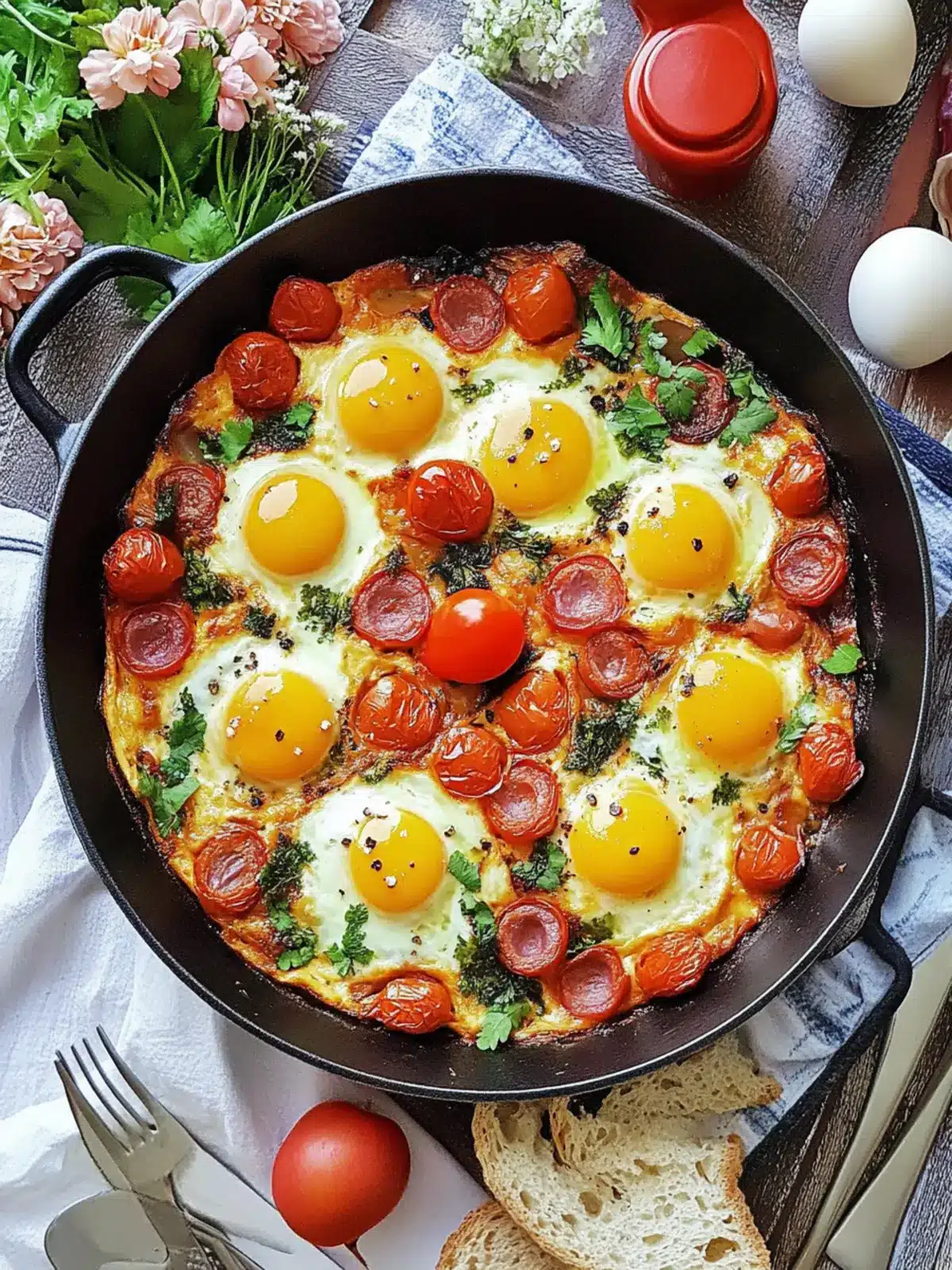 Easy Shakshuka Recipe for a Cozy Weekend Brunch Delight 3 Easy Shakshuka