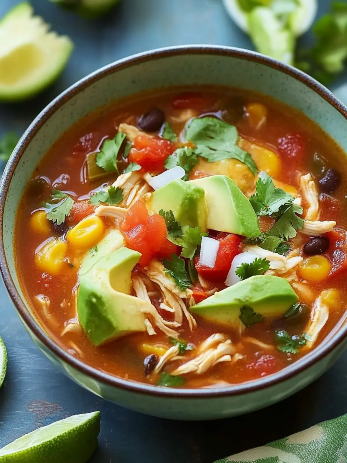 Flavorful Slow Cooker Chicken Tortilla Soup for Cozy Nights 4 Slow Cooker Chicken Tortilla Soup