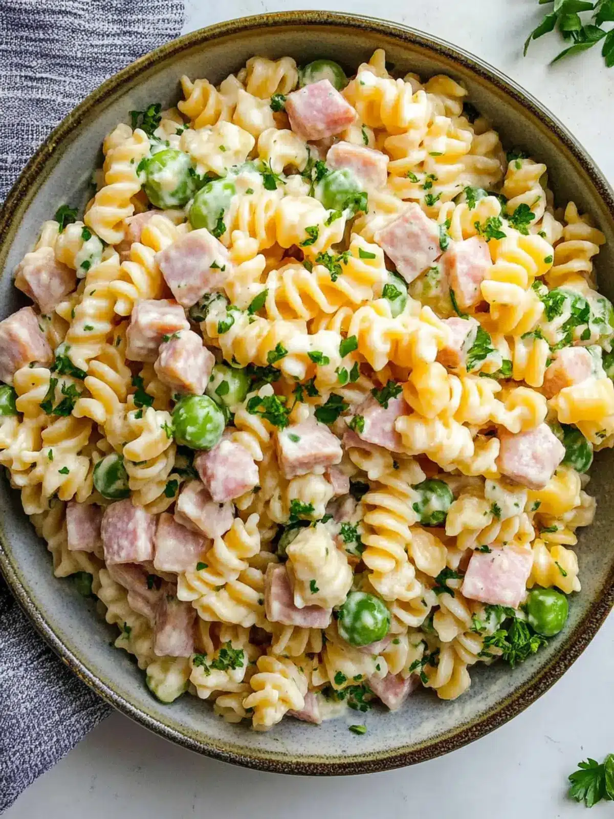 Delicious Ham Pasta Salad for Your Perfect Summer Gatherings 3 Ham Pasta Salad
