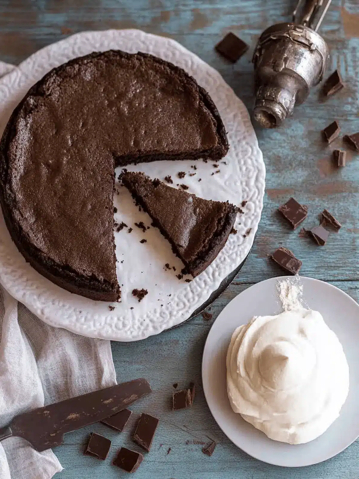 Indulge in Decadent Gluten-Free Flourless Chocolate Cake 2 Gluten-Free Flourless Chocolate Cake