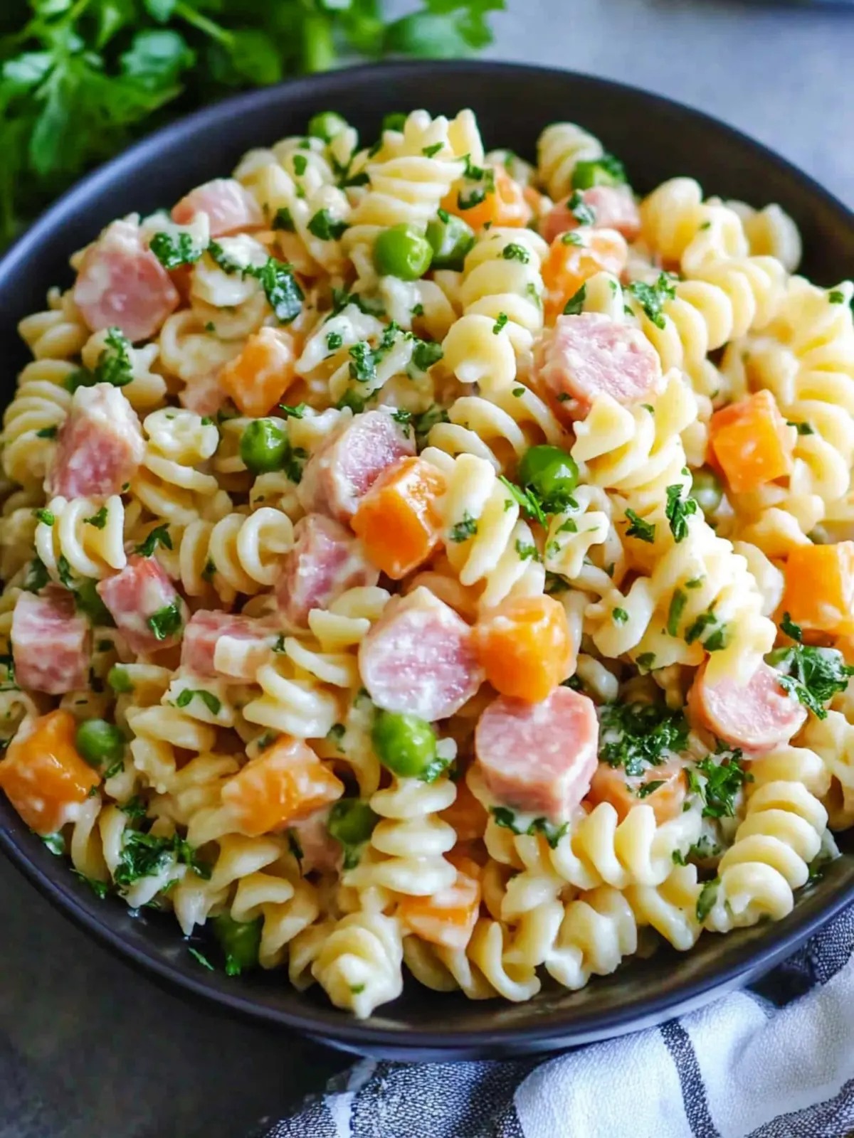 Delicious Ham Pasta Salad for Your Perfect Summer Gatherings 4 Ham Pasta Salad