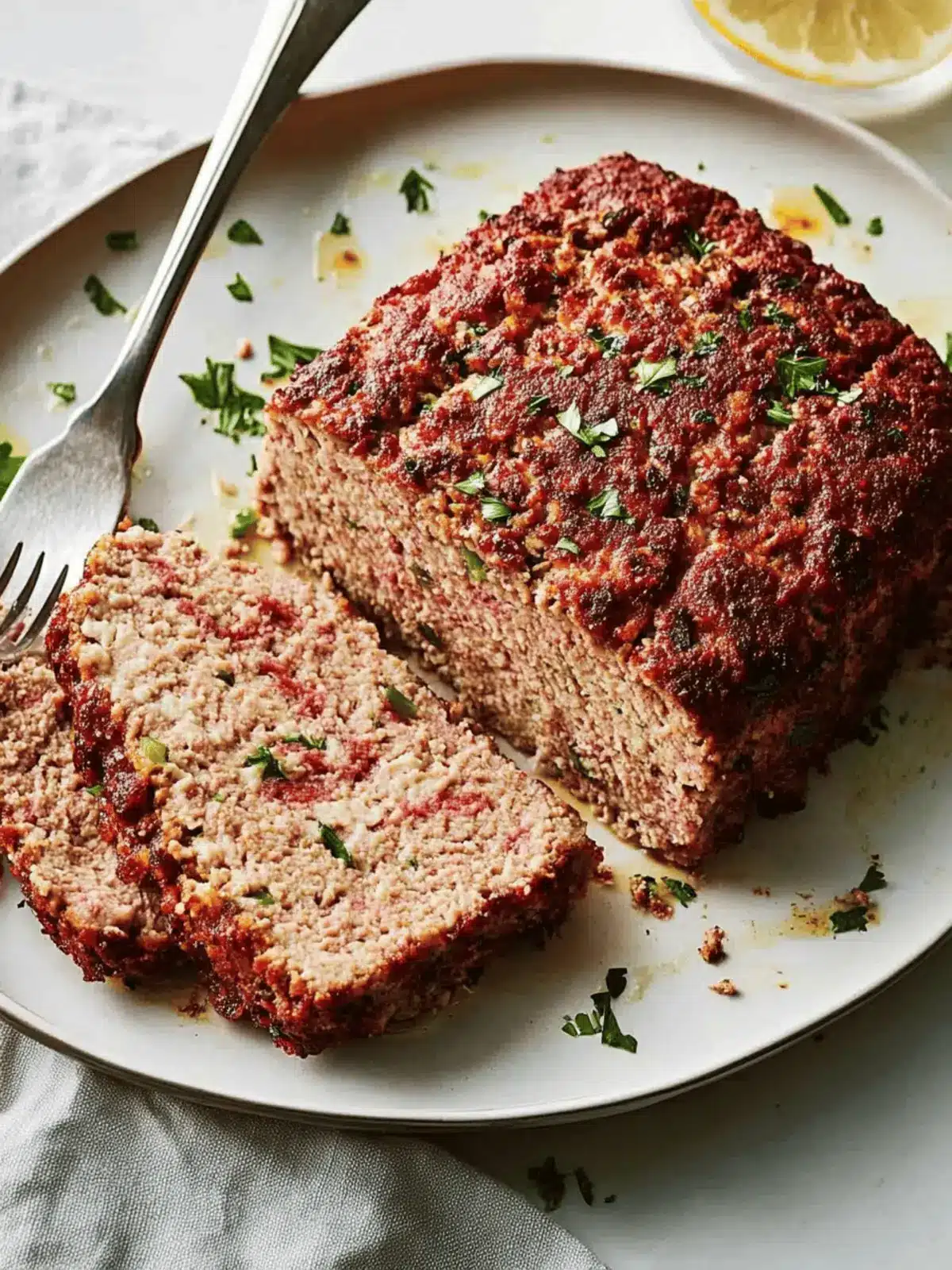 Savory Turkey Meatloaf With Parmesan and Red Wine Magic 2 Turkey Meatloaf With Parmesan and Red Wine
