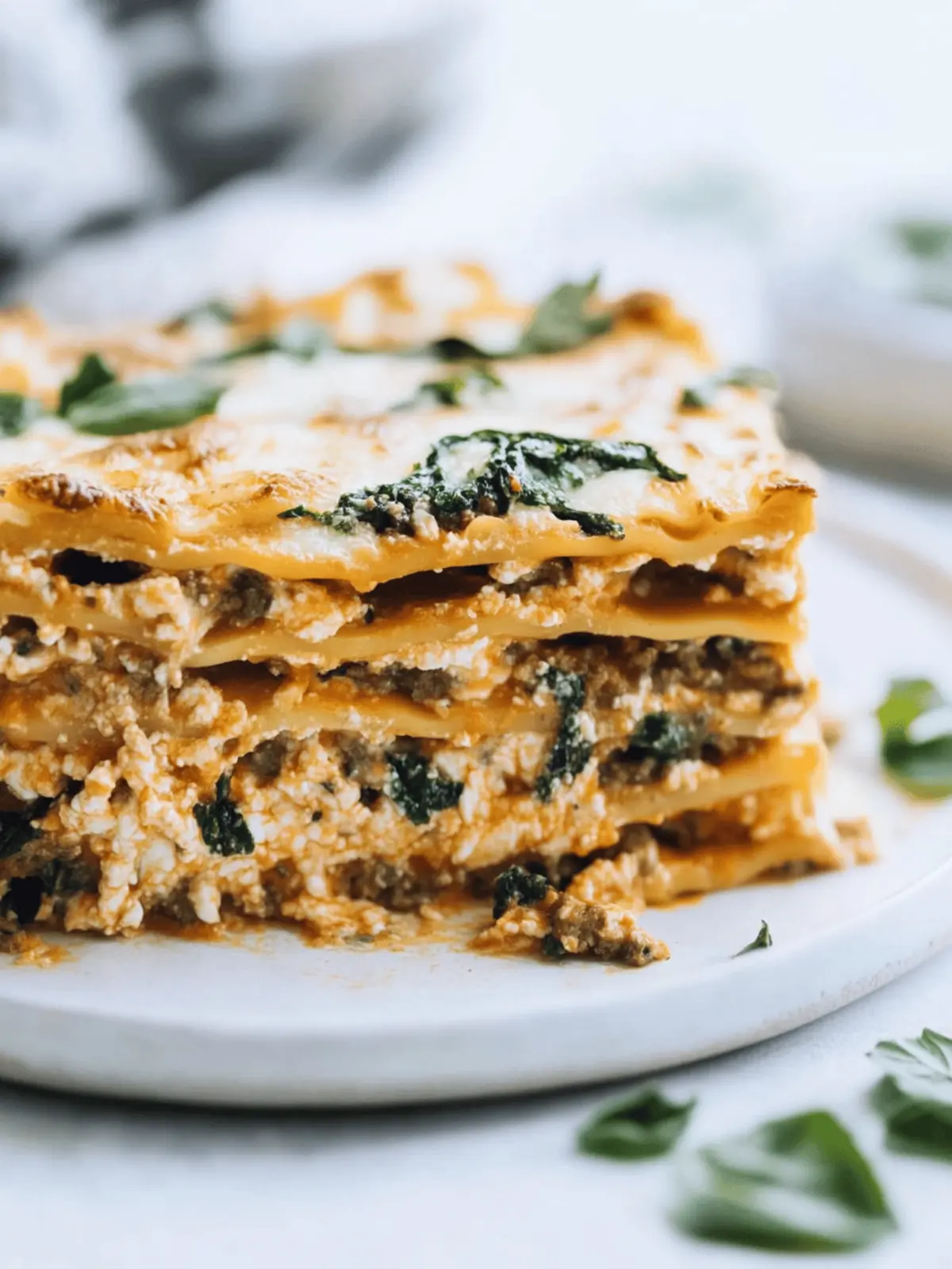 Delicious Butternut Squash Lasagna: Vegan & GF Friendly 3 Butternut Squash Lasagna (Vegan, GF Optional)