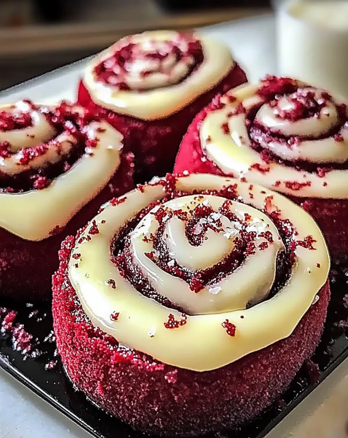 Heavenly Red Velvet Cinnamon Rolls That Wow Every Brunch! 4 Heavenly Red Velvet Cinnamon Rolls