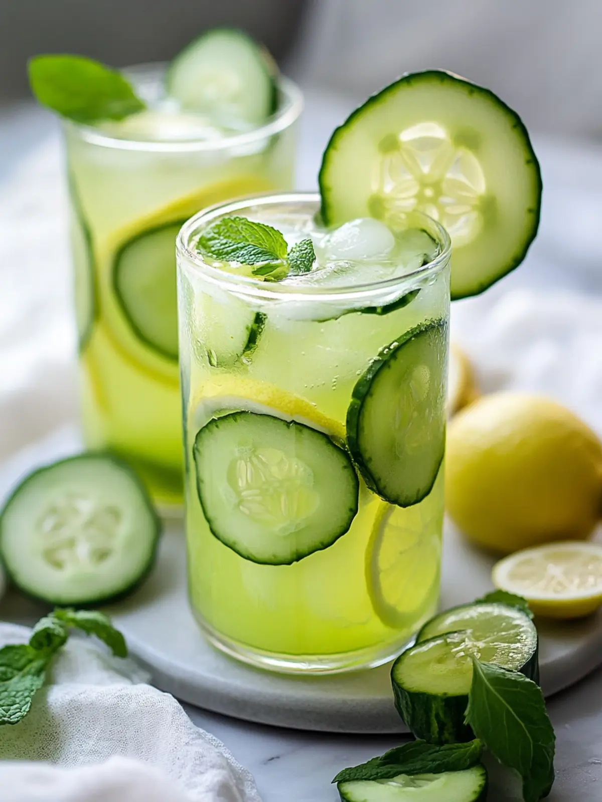 Refreshing Summertime Cucumber Lemonade to Beat the Heat 4 Refreshing Summertime Cucumber Lemonade