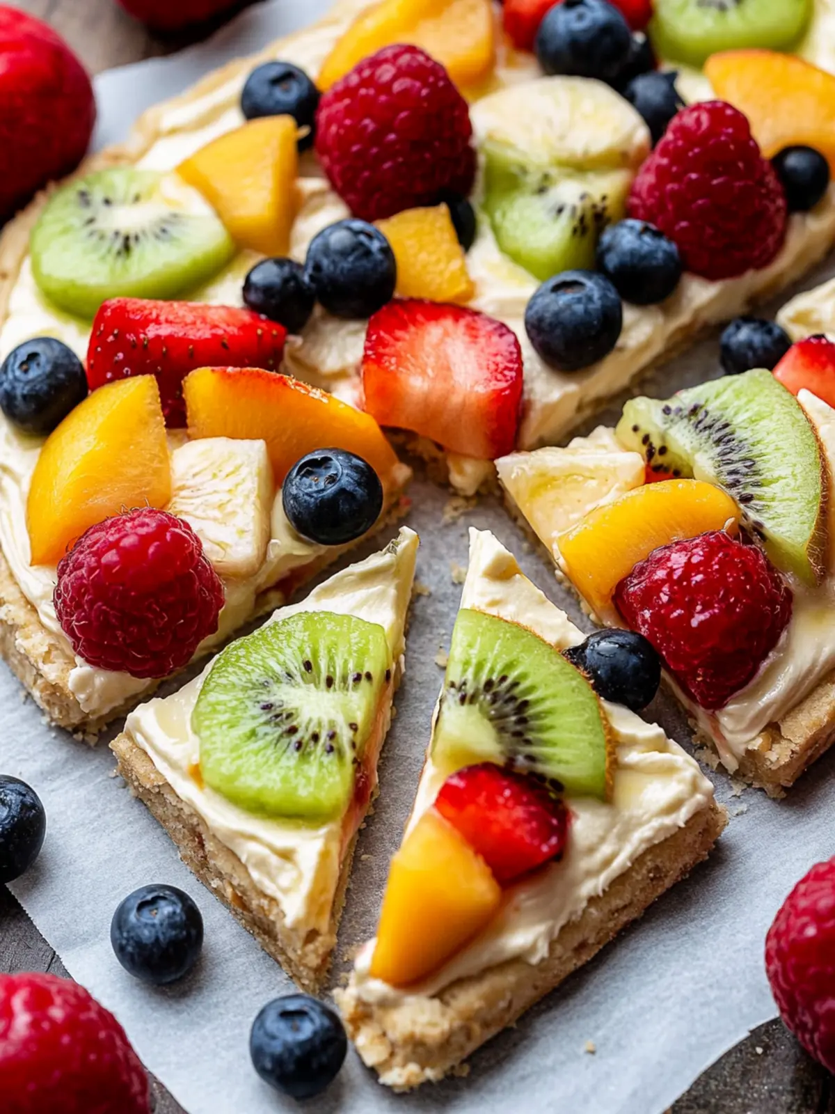 Delicious Fruit Pizza: Lightened-Up Delight for Everyone 4 Fruit Pizza