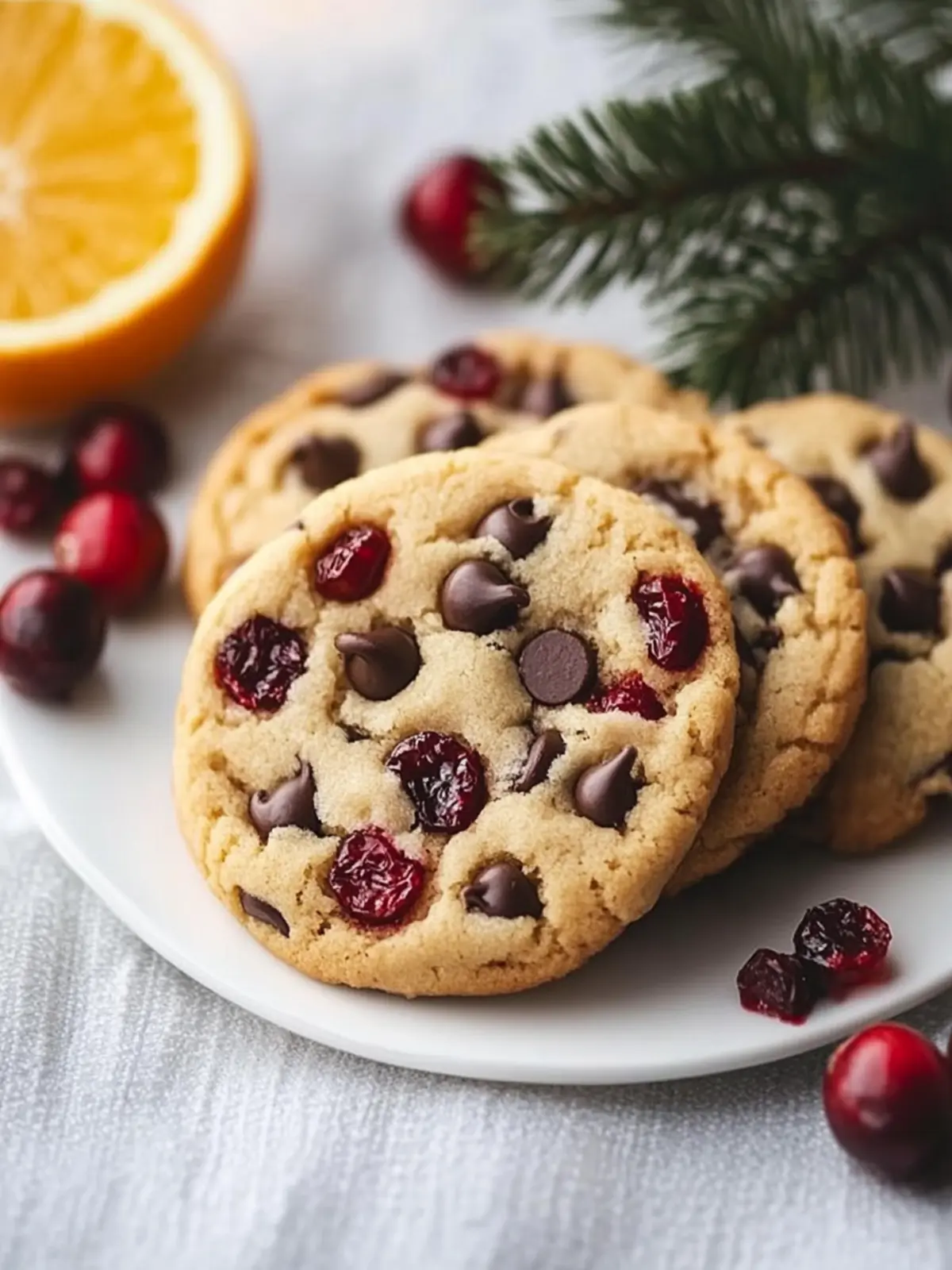 Orange Cranberry Chocolate Chip Cookies for Festive Cheer 4 Orange Cranberry Chocolate Chip Cookies