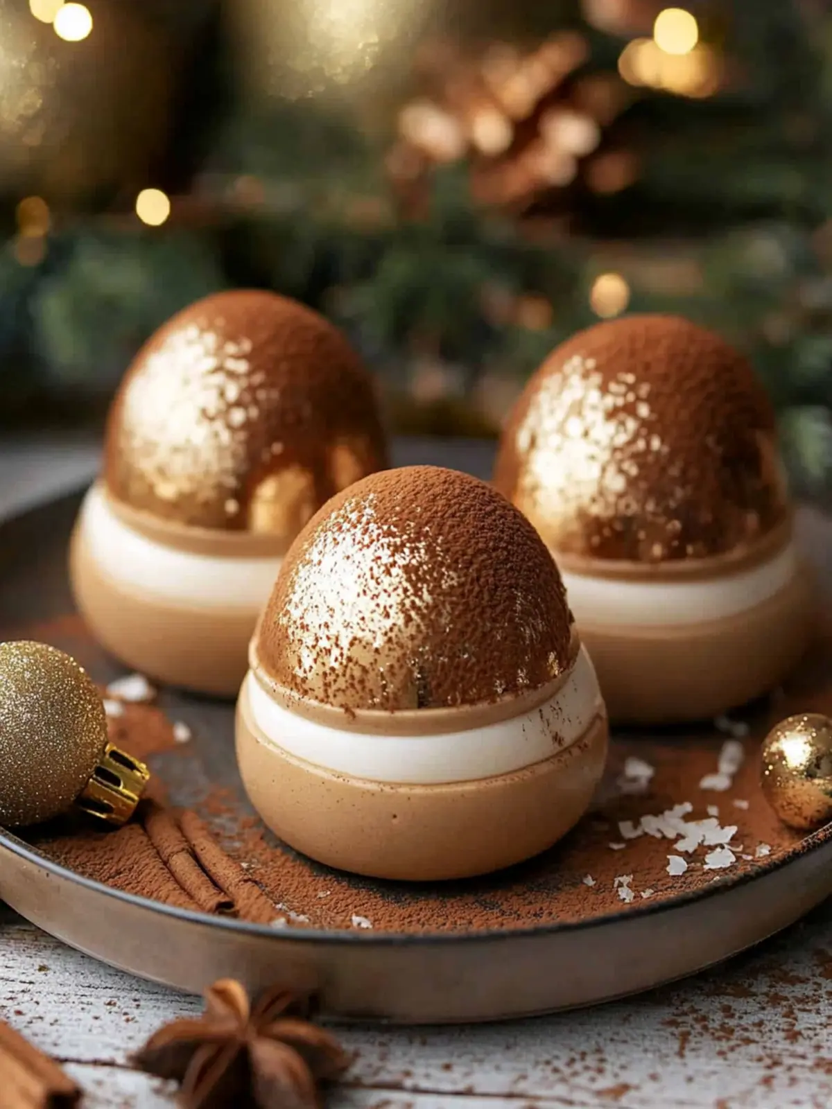 Gingerbread Latte Mousse Domes Your New Holiday Showstopper 3 Gingerbread Latte Mousse Domes A Gourmet Holiday Dessert Idea