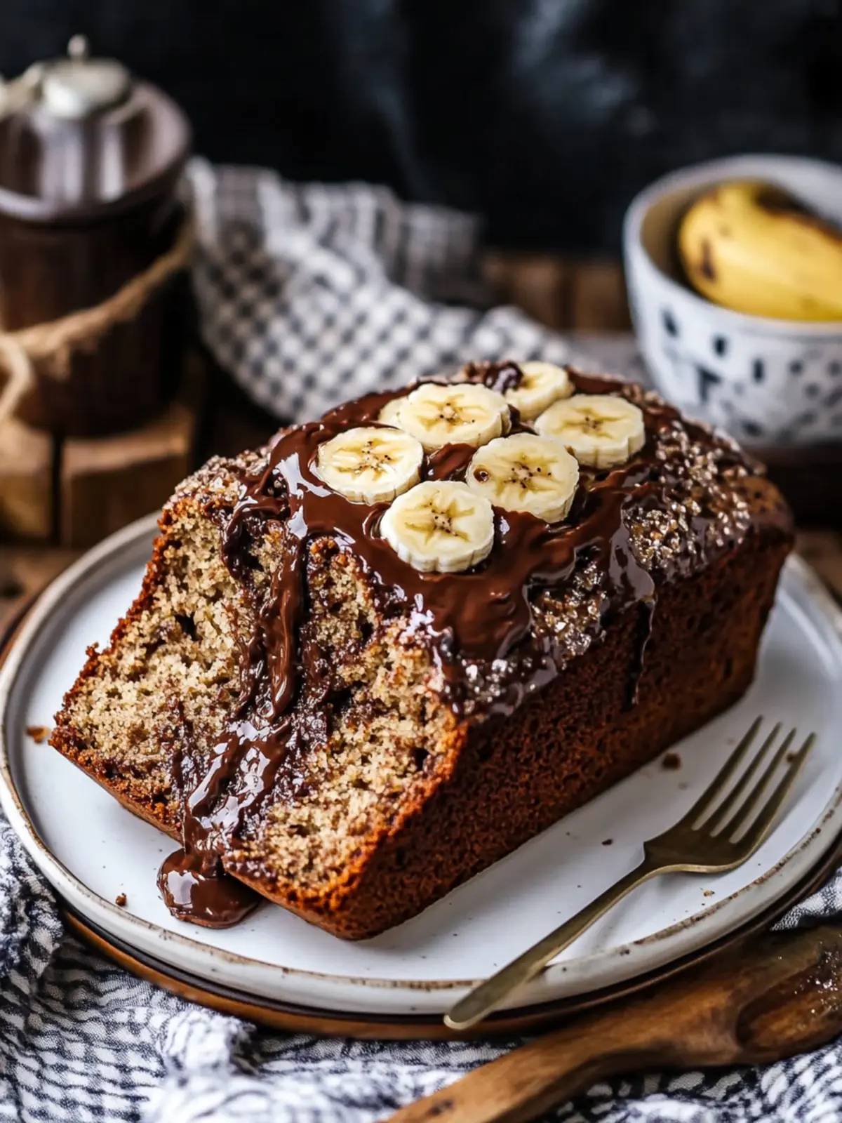 Indulge in Nutella Banana Bread That's Irresistibly Moist 4 Nutella Banana Bread