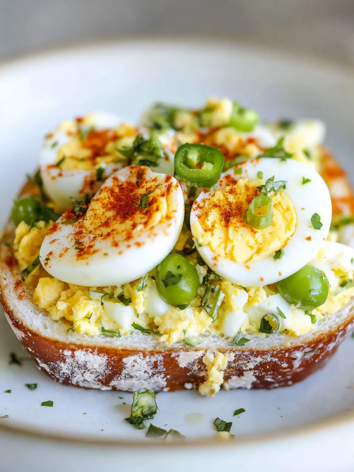 Crispy Egg Salad: Elevate Your Lunch Game with Flavor! 3 Crispy Egg Salad