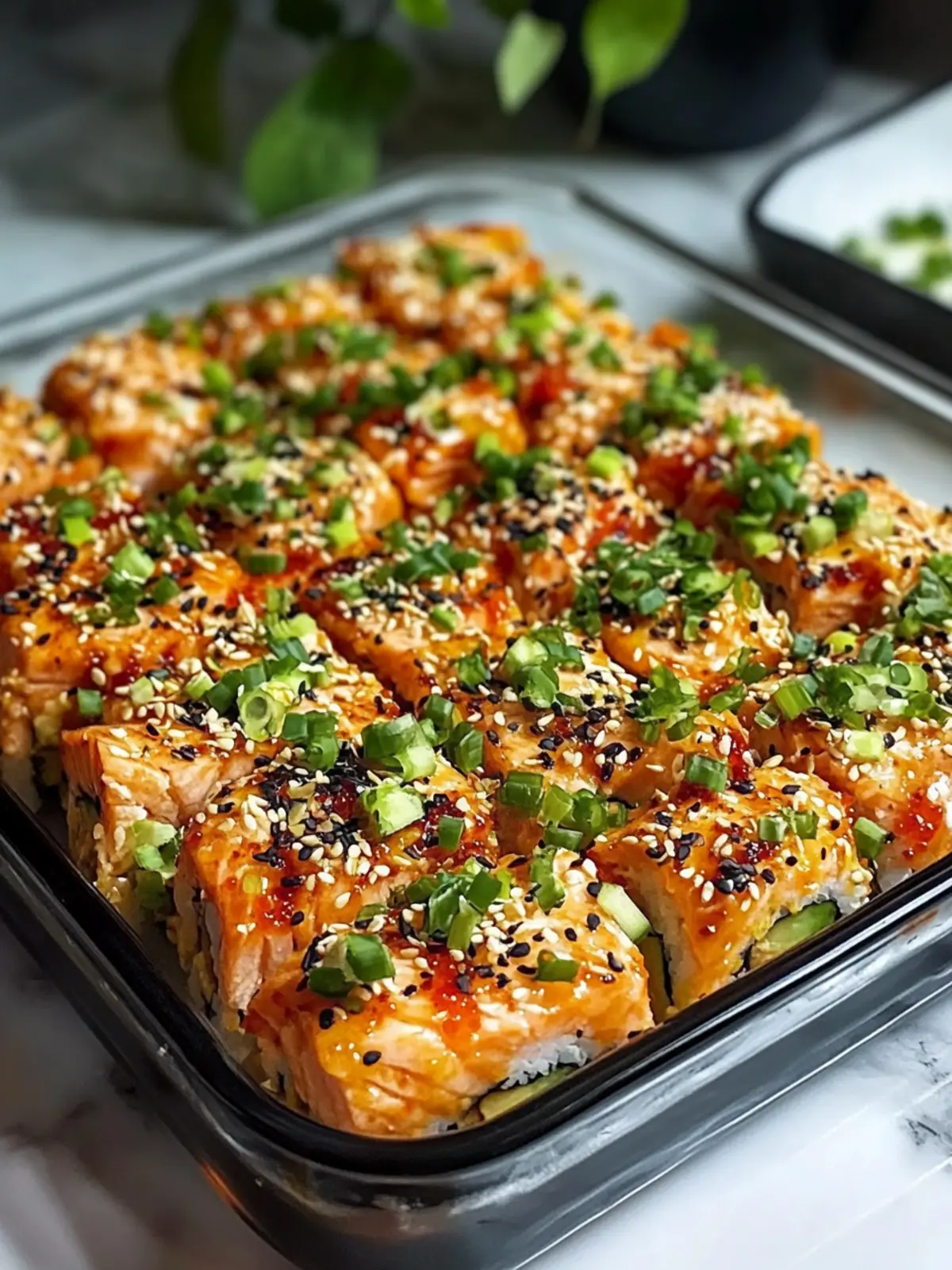 Delicious Spicy Salmon Sushi Bake You ll Love to Make 4 Spicy Salmon Sushi Bake