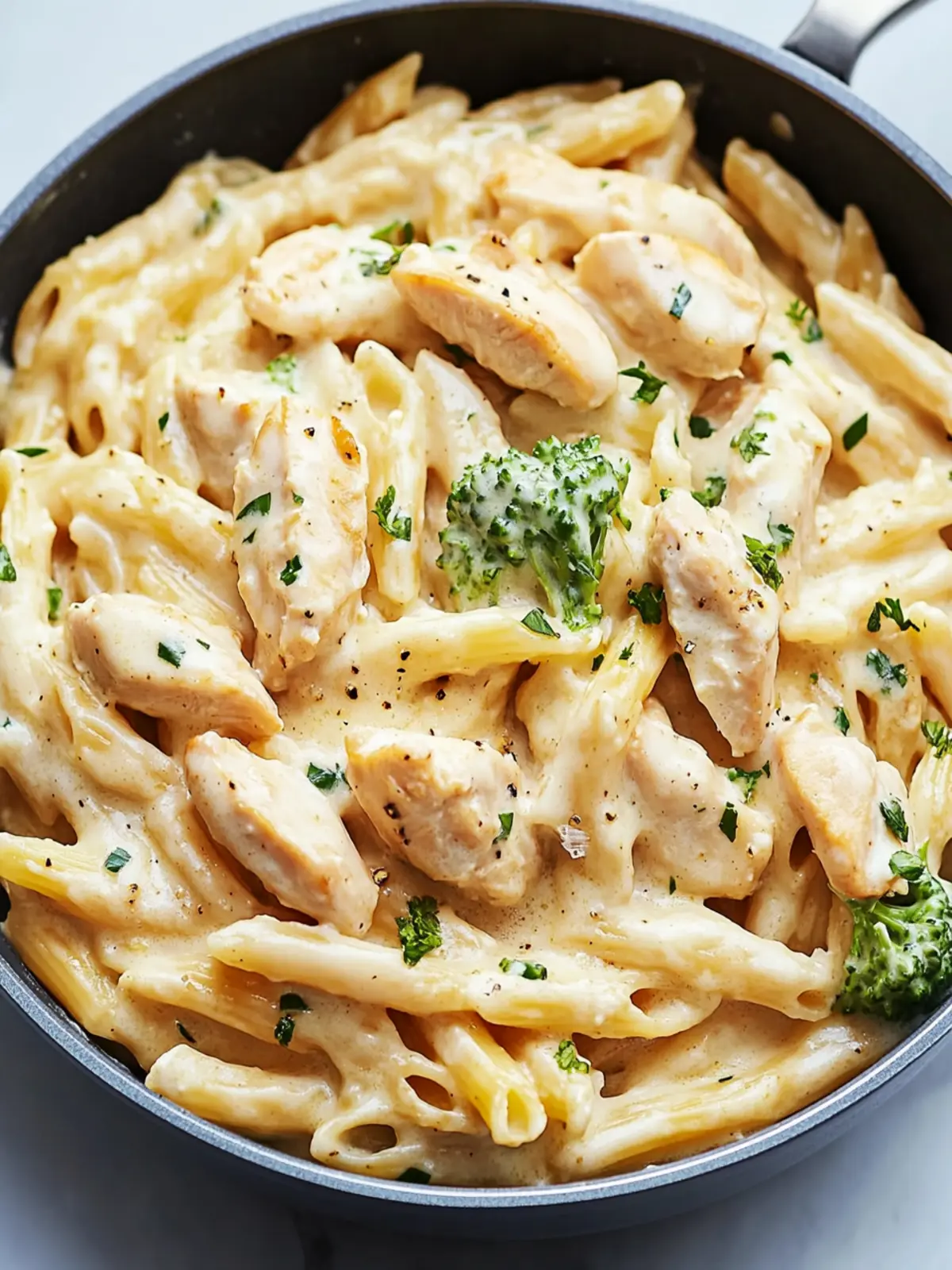 Simple One-Skillet Chicken Alfredo Pasta You'll Crave Tonight 4 Simple One-Skillet Chicken Alfredo Pasta