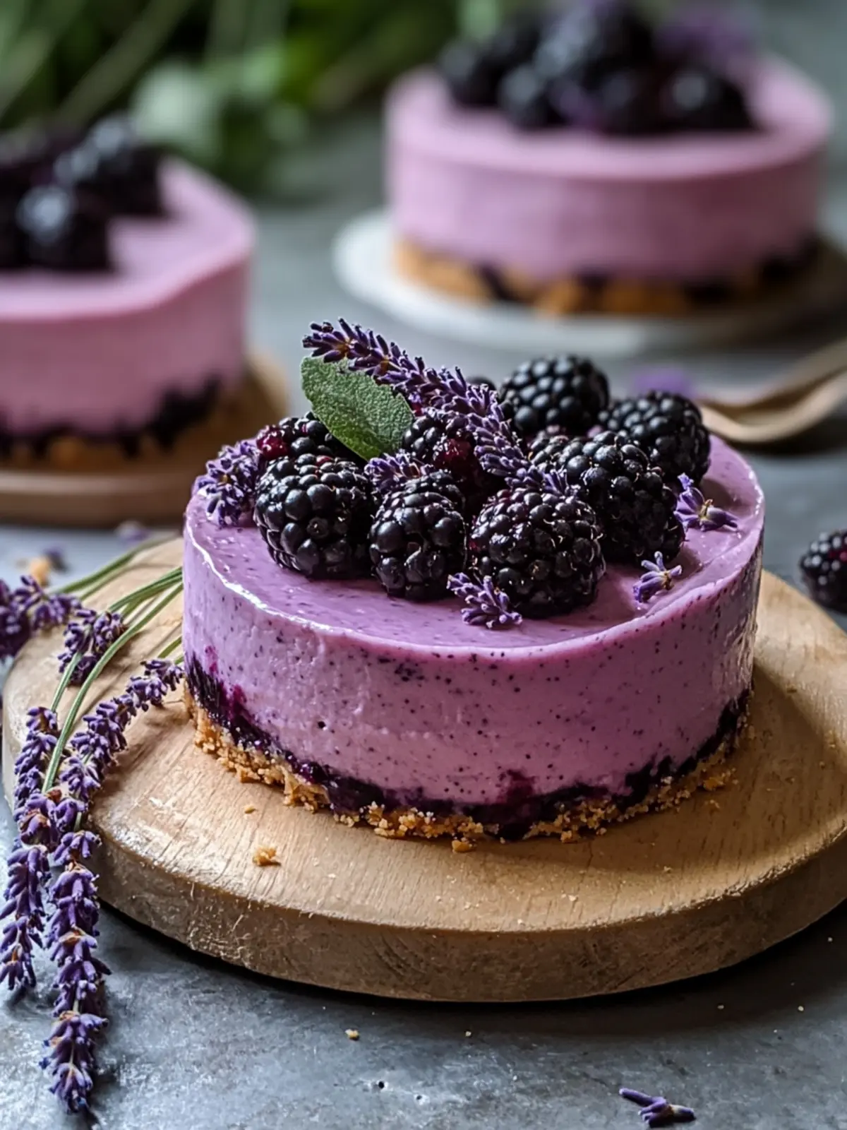 Luscious Blackberry Lavender Cheesecake That Wows Every Guest 3 Luscious Blackberry Lavender Cheesecake
