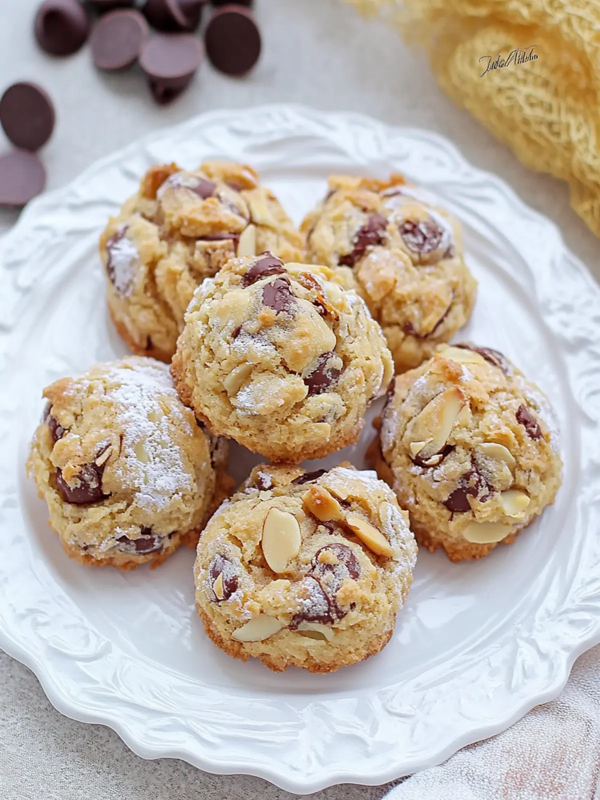 Irresistible Almond Chocolate Chip Cookies That Wow 2 Almond Chocolate Chip Cookies