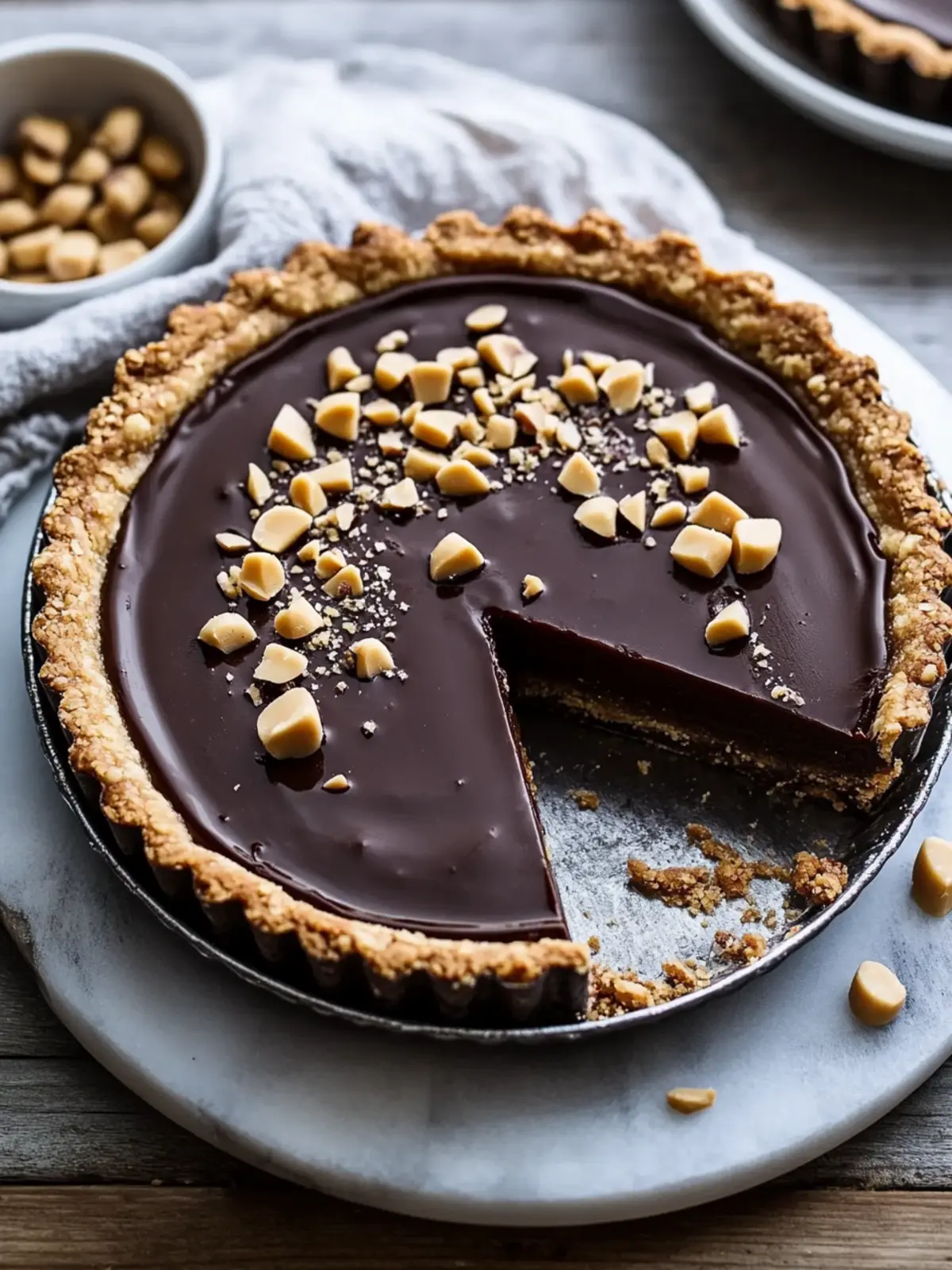 Irresistible Chocolate Peanut Butter Tart You ll Crave Forever 4 Chocolate Peanut Butter Tart