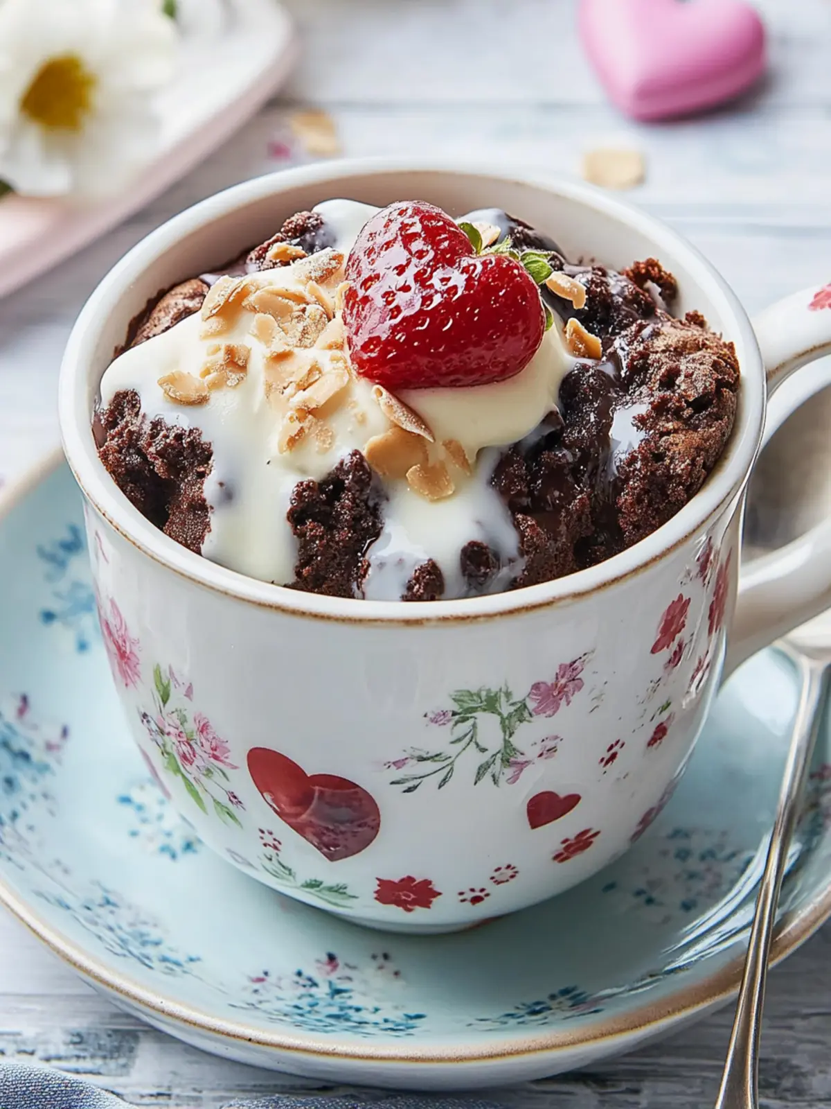 Decadent Brownie in a Mug: Perfect Valentine s Day Dessert 2 Brownie in a Mug- Valentine s Day desserts