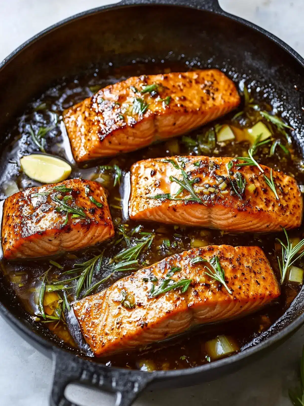 Sweet and Savory Honey Garlic Salmon in Just 15 Minutes 4 Honey Garlic Salmon
