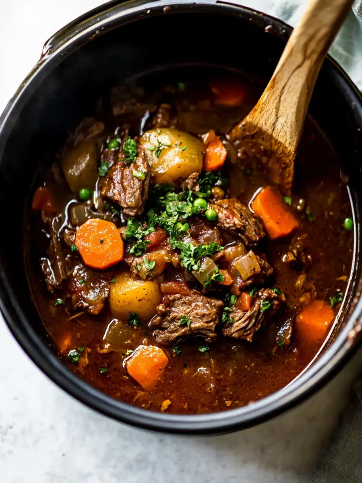 Hearty Slow Cooker Beef Stew for Cozy Nights In 4 Slow Cooker Beef Stew