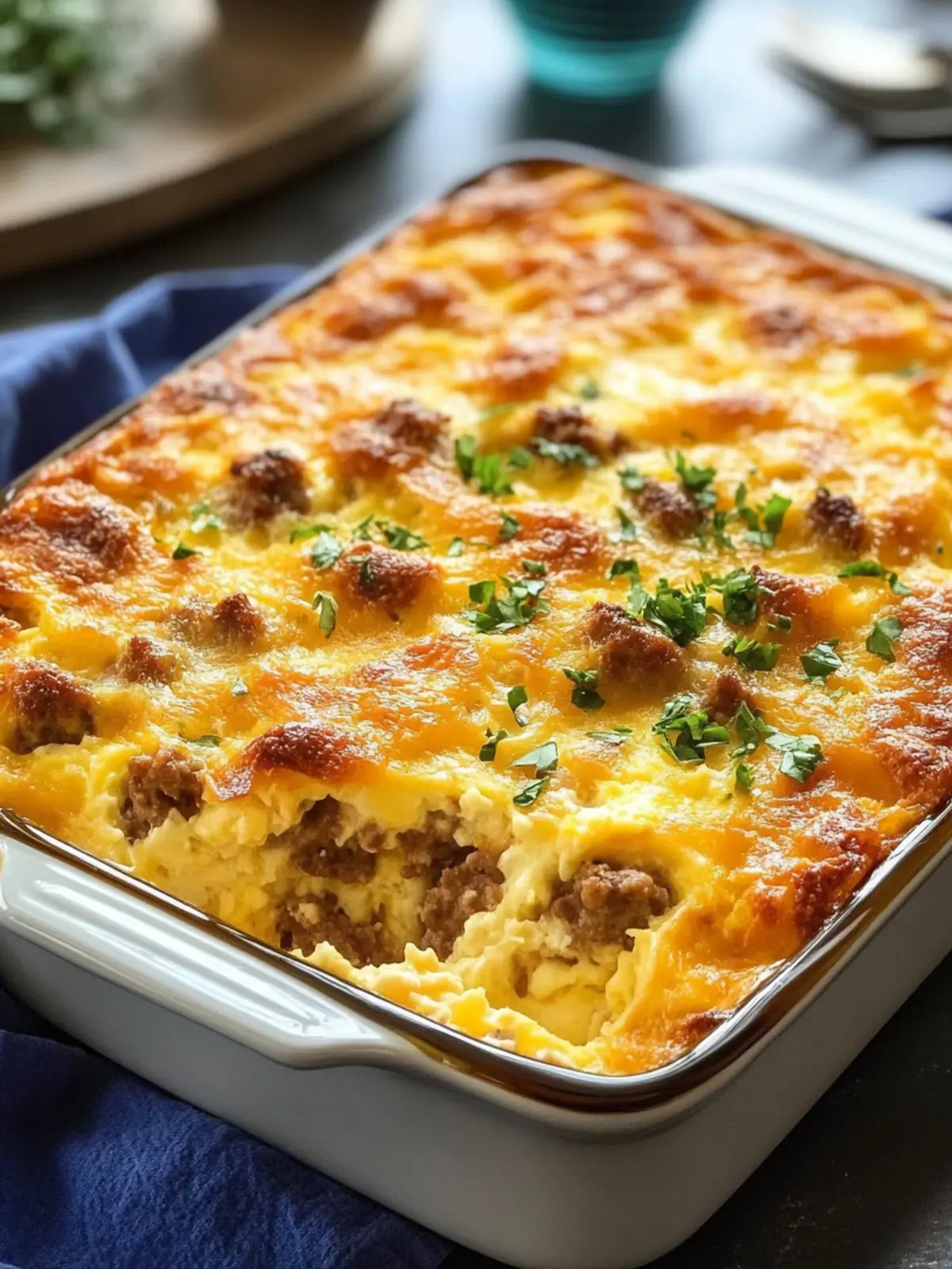 Sausage and Egg Breakfast Casserole for Busy Mornings 3 Sausage and Egg Breakfast Casserole