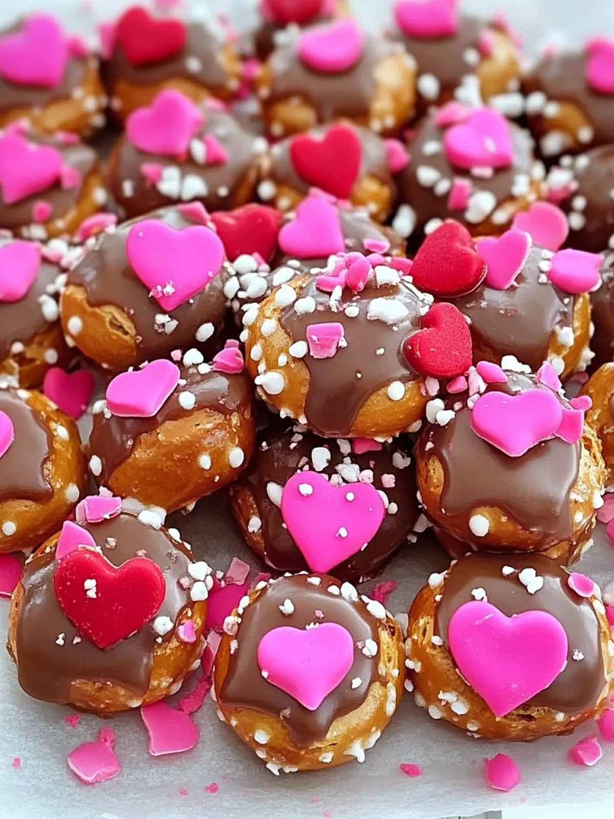 Valentine s Day Caramel Pretzel Bites - Sweet, Salty Fun 2 Valentine s Day Caramel Pretzel Bites- Valentine s Day food ideas