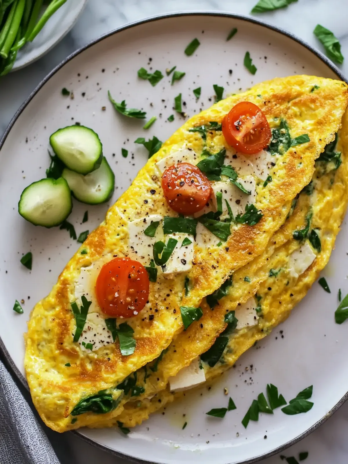 Delicious Quick Vegan Tofu Omelette for a Healthy Breakfast 3 Quick Vegan Tofu Omelette