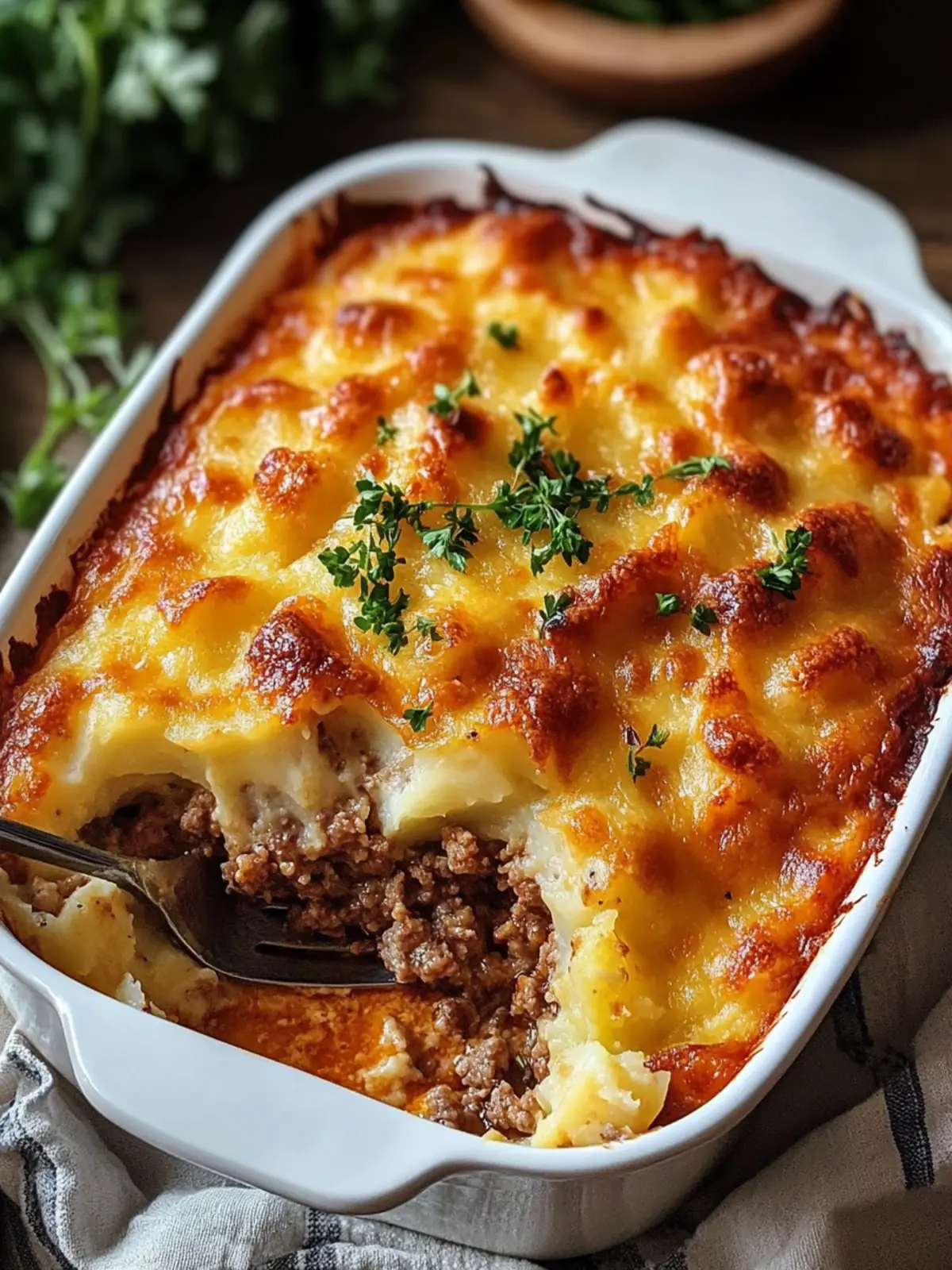 Loaded Potato & Meatloaf Casserole Recipe for Cozy Nights 3 Loaded Potato & Meatloaf Casserole Recipe