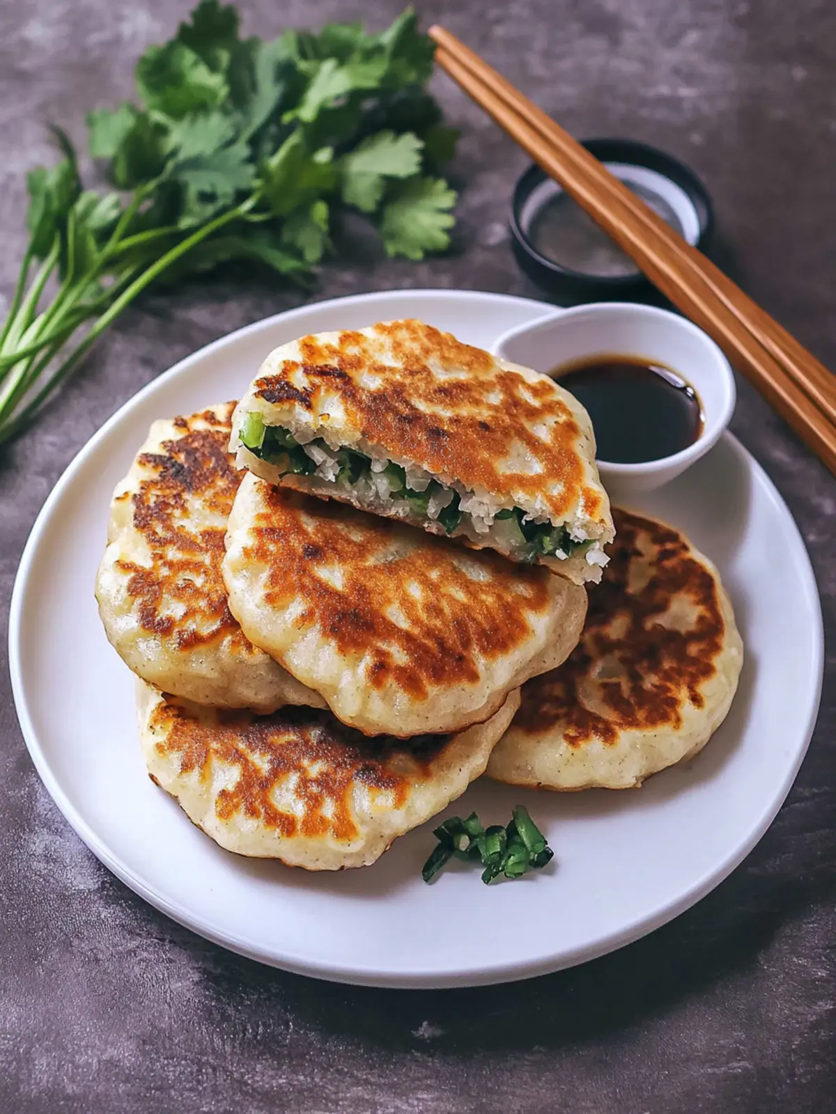 Delicious Chinese-Style Savoury Stuffed Breakfast Pancakes 2 Chinese-Style Savoury Stuffed Breakfast Pancakes