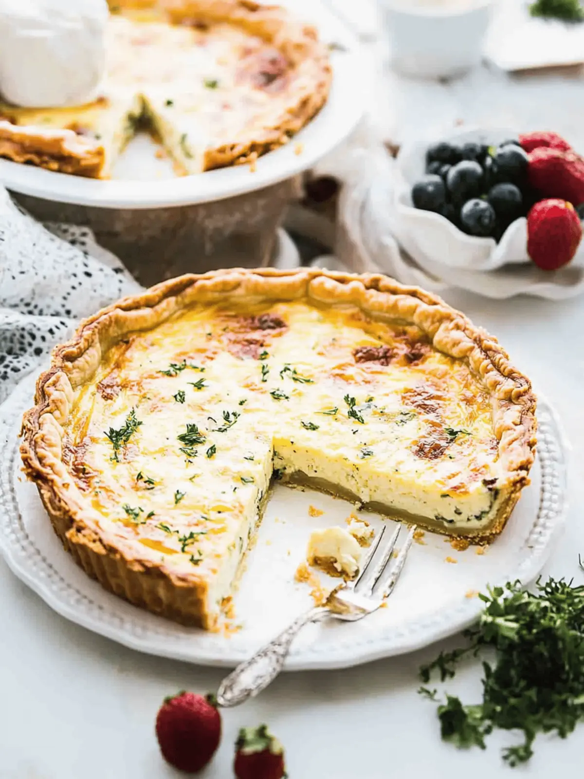 Indulge in the Perfect Quiche Lorraine Recipe for Brunch Bliss 3 Quiche Lorraine Recipe