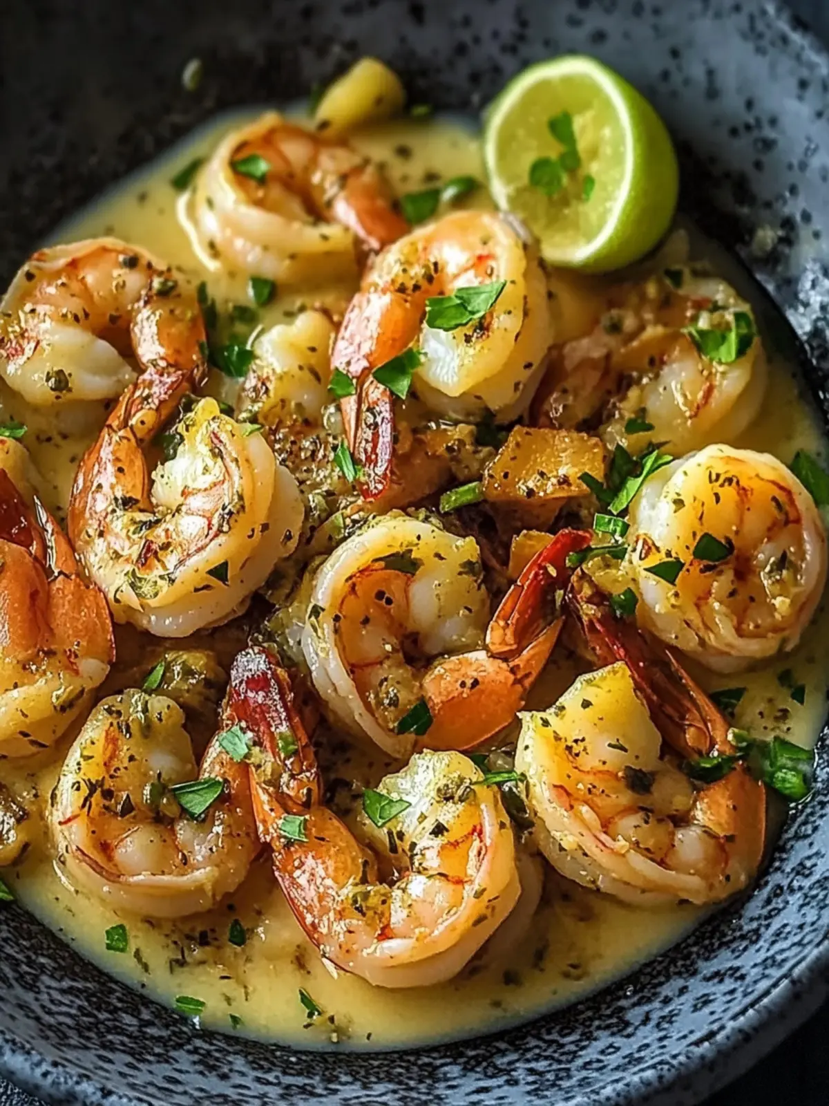 Shrimp with Garlic and Coconut Milk: Quick Tropical Bliss 2 Shrimp with Garlic and Coconut Milk