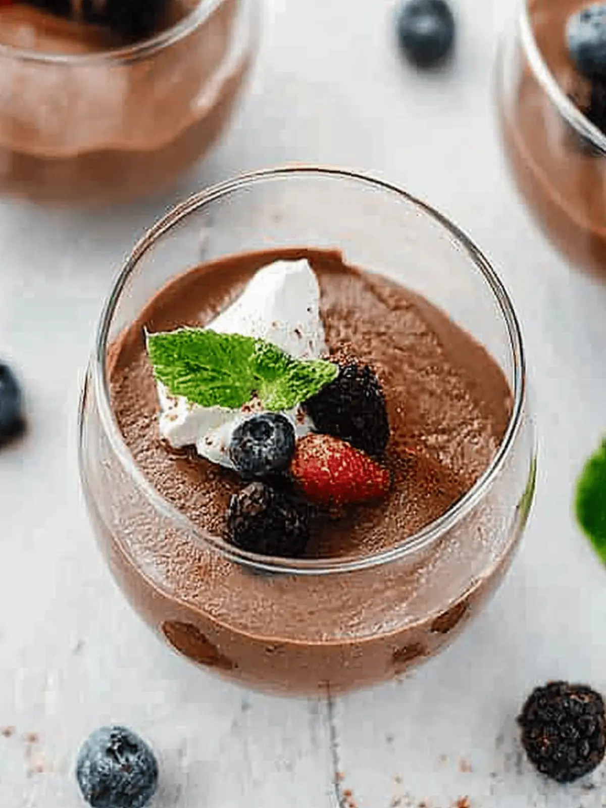 Decadent Chocolate Mousse: Indulge in Cloud-Like Richness 3 Chocolate Mousse