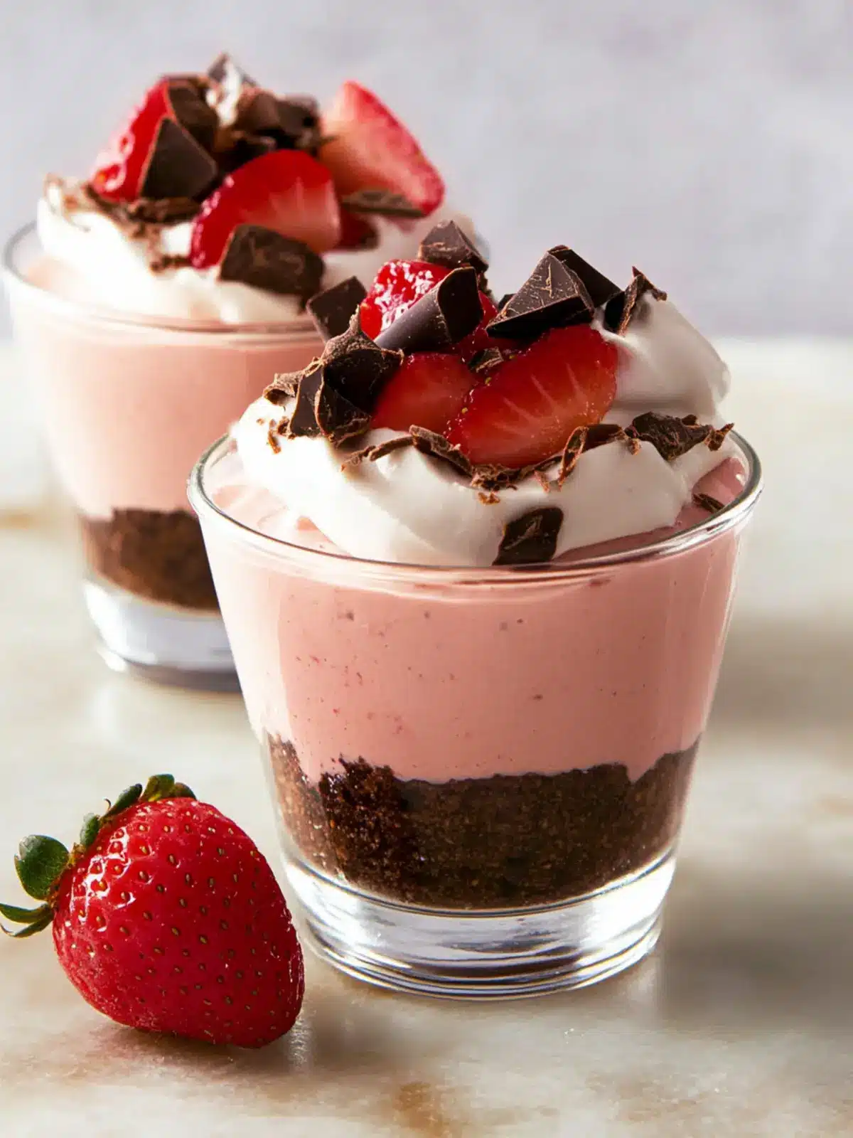 Indulge in Chocolate-Covered Strawberry Mousse for Valentine's Day 3 Chocolate-Covered Strawberry Mousse- Valentine's Day Dessert