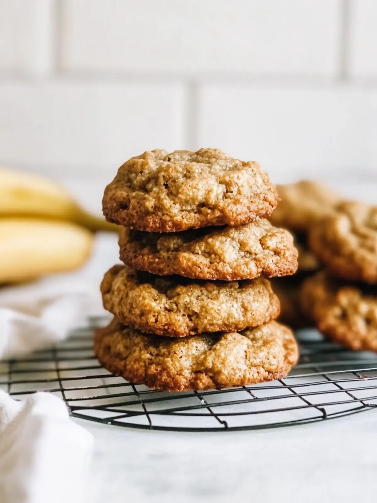 The Best Banana Bread Cookies Easy 6-Ingredient Delight 3 The Best Banana Bread Cookies (6 ingredients!)