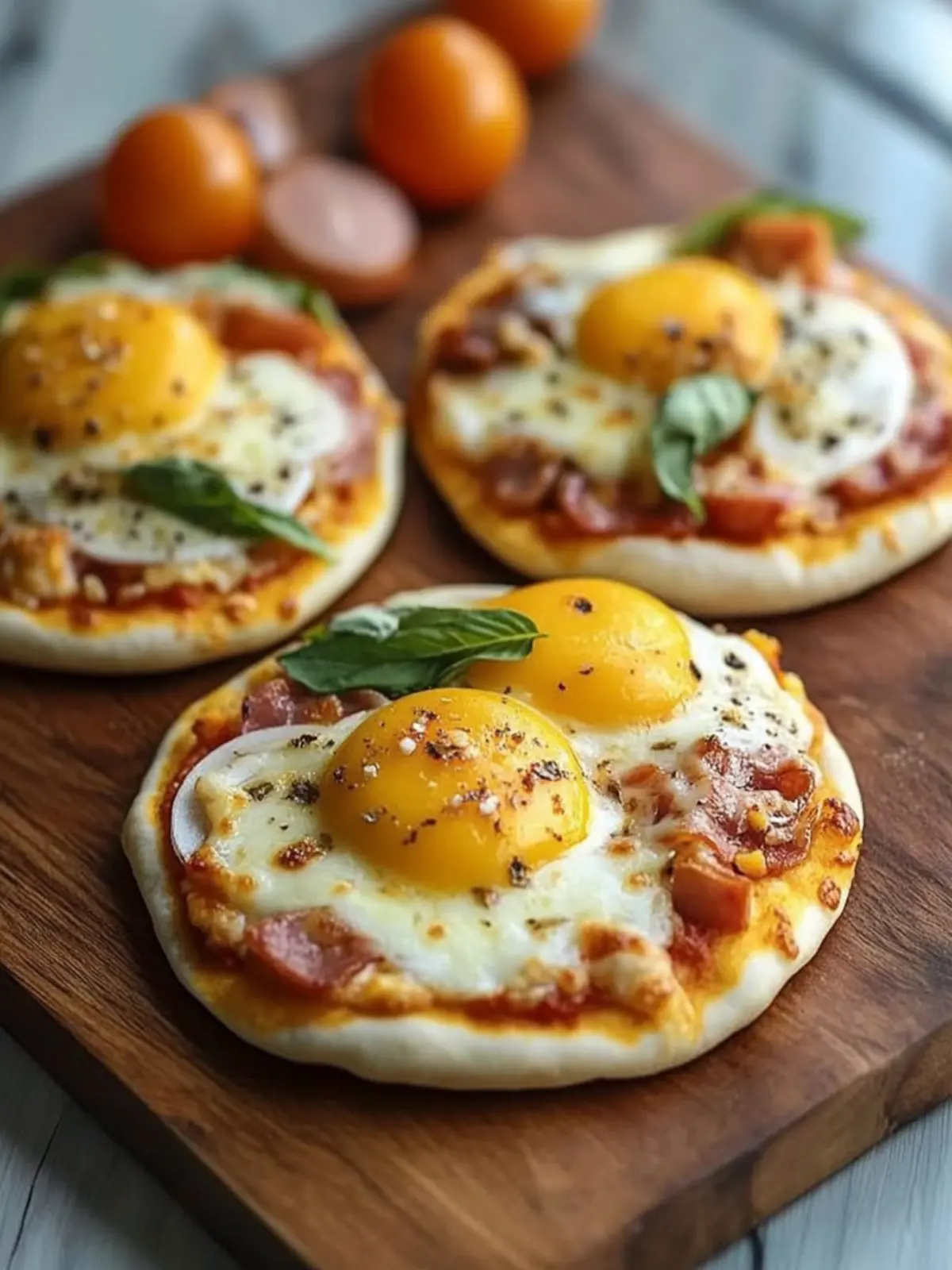 Delicious English Muffin Breakfast Pizza You Can Customize! 4 English Muffin Breakfast Pizza