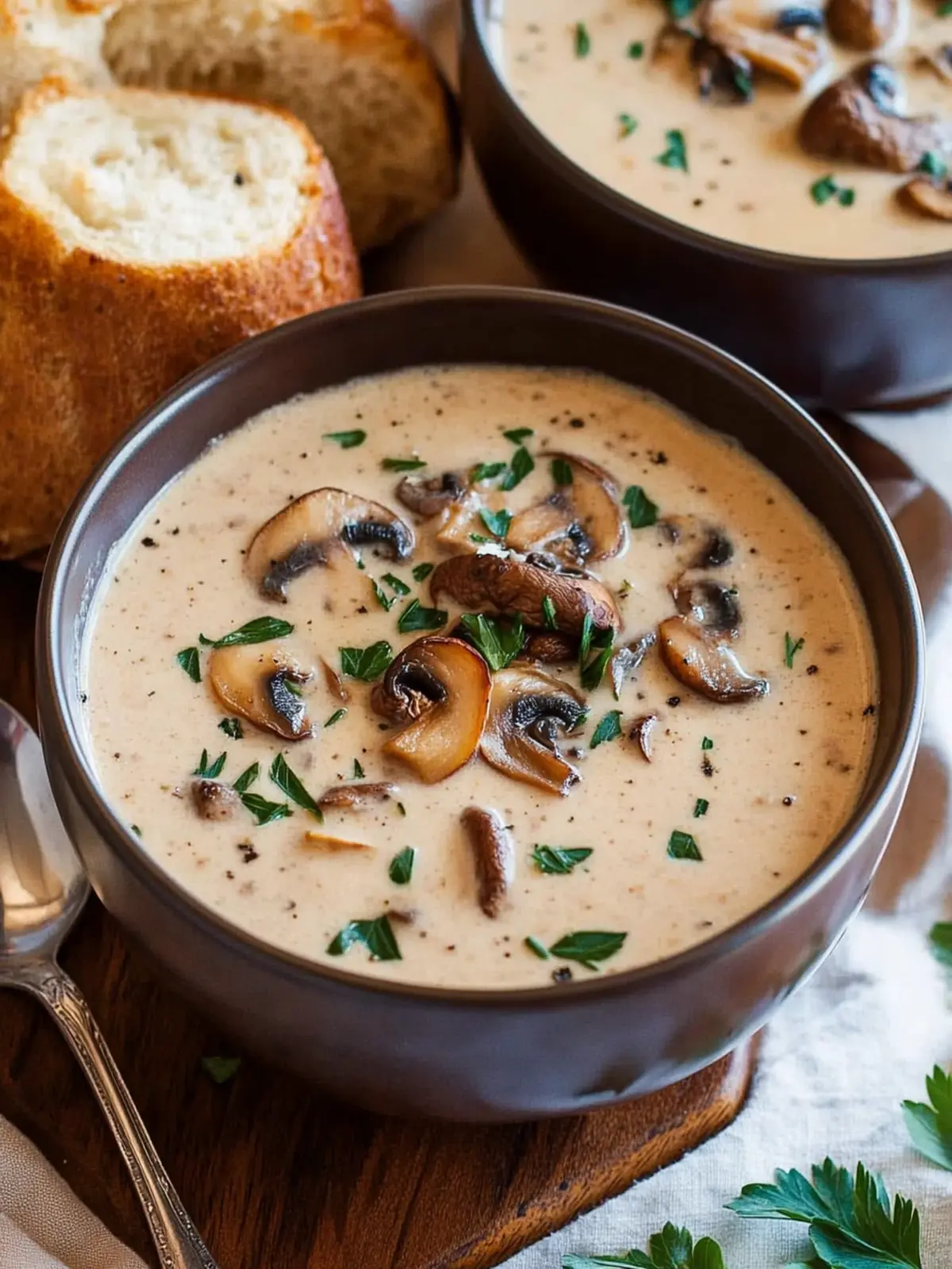 Cream of Mushroom Soup: Comforting Goodness in Every Spoon 3 Cream of Mushroom Soup