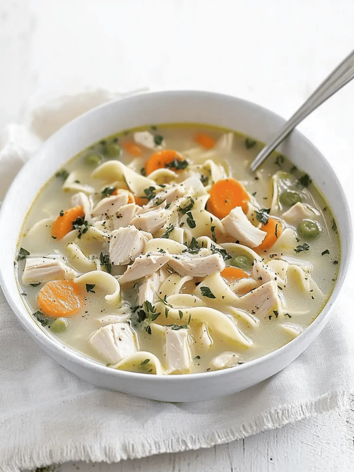Cozy Turkey Noodle Soup Recipe for Delicious Leftovers 4 Turkey Noodle Soup Recipe