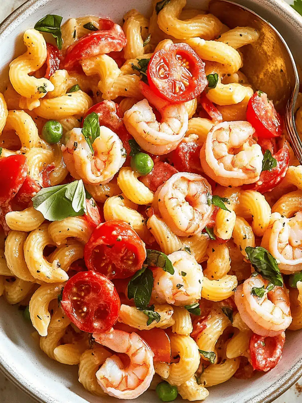 Delicious Shrimp Pasta Salad Bursting with Summer Flavors 3 Shrimp Pasta Salad