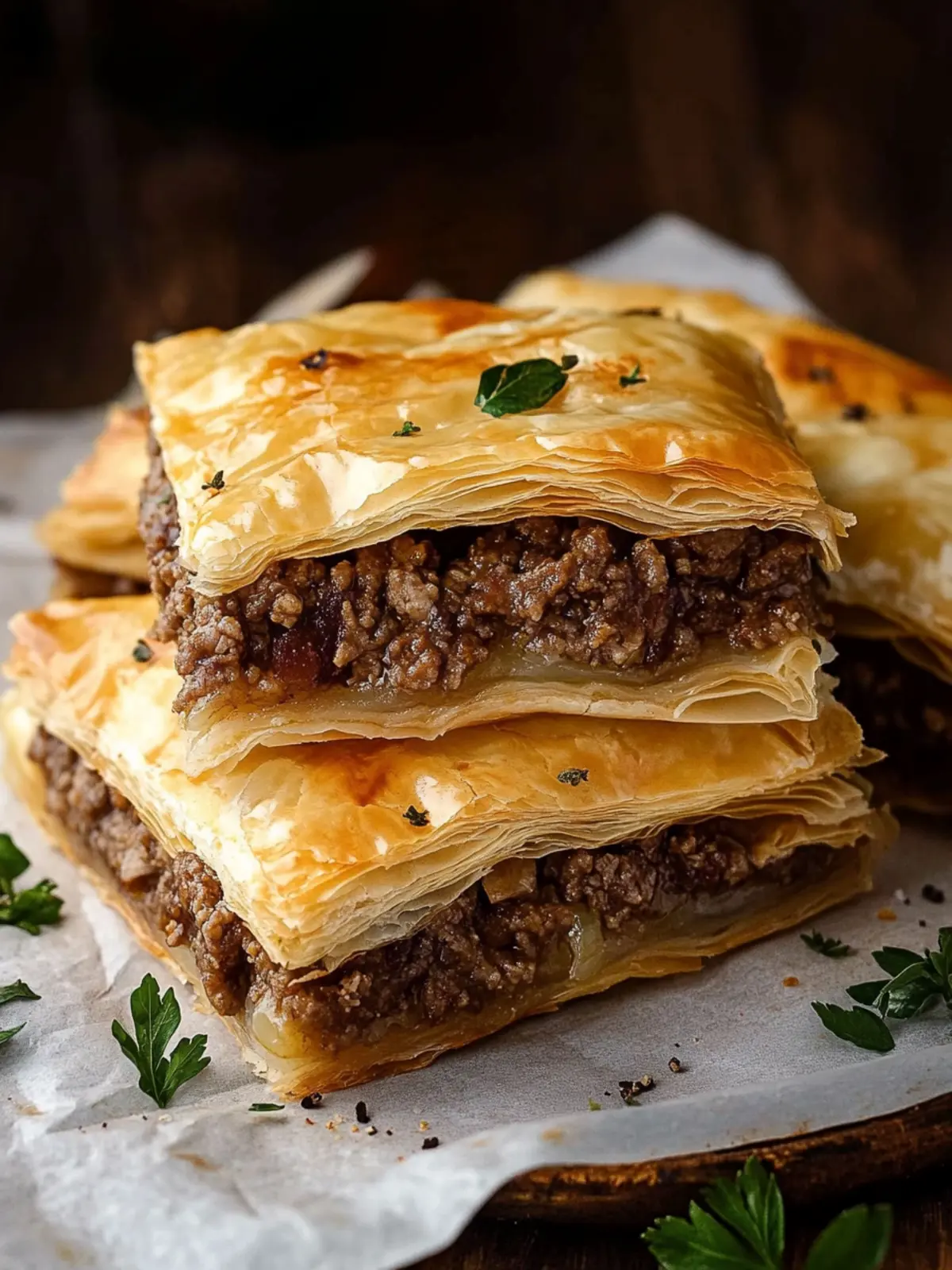 Crispy Greek Phyllo Meat Pie (Kimadopita) for Ultimate Comfort 3 Greek Phyllo Meat Pie (Kimadopita)