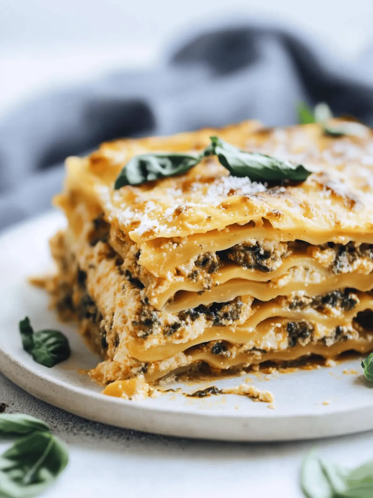 Delicious Butternut Squash Lasagna: Vegan & GF Friendly 2 Butternut Squash Lasagna (Vegan, GF Optional)