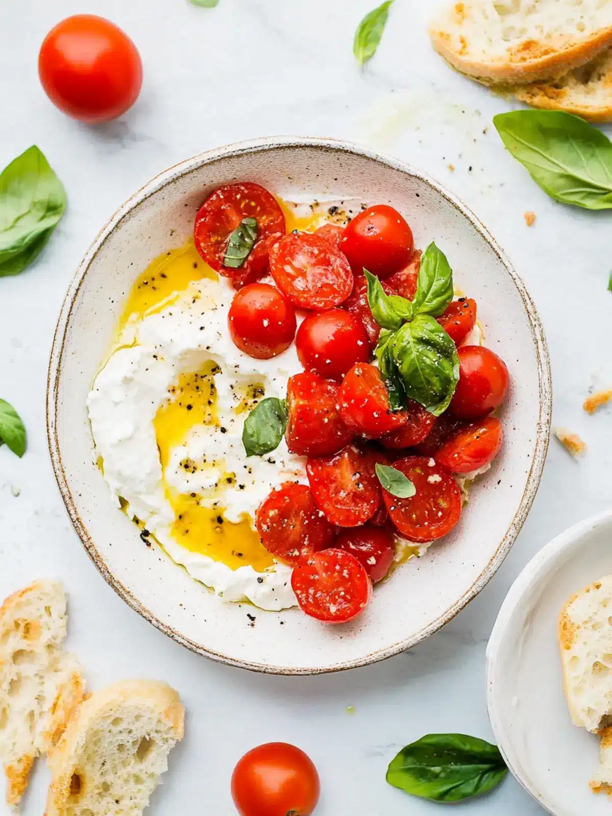 Whipped Ricotta Caprese Dip: A Creamy Crowd-Pleaser Delight 2 Whipped Ricotta Caprese Dip