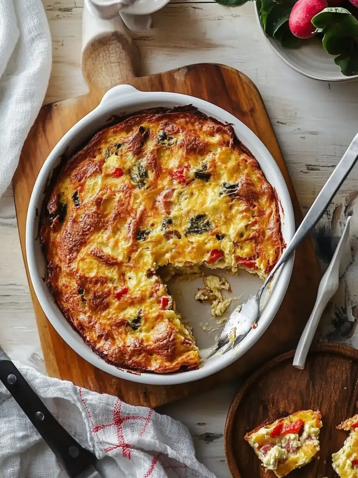Savory Breakfast Casserole: Hearty Veggie Delight for Mornings 2 Breakfast Casserole
